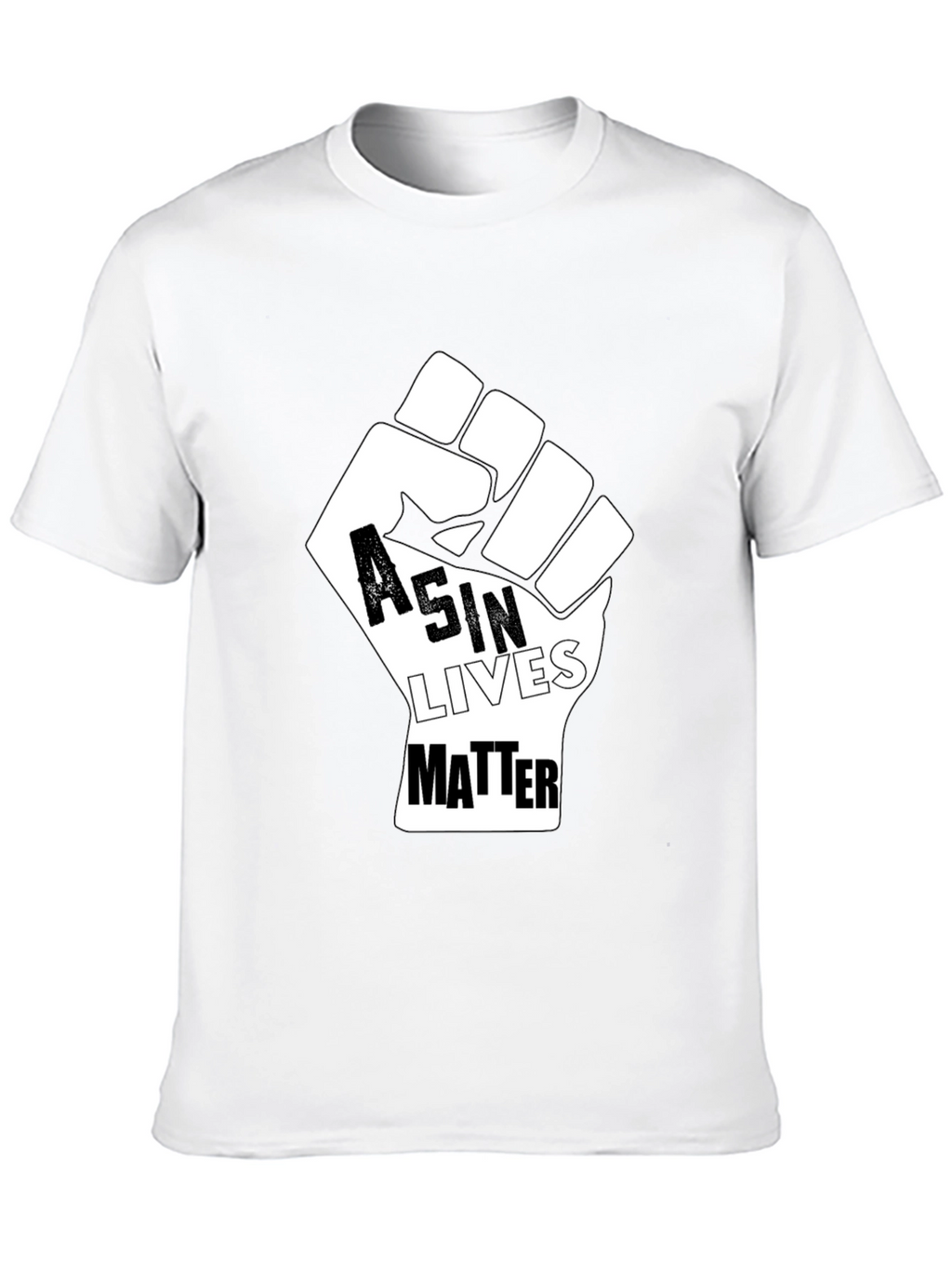 Asin Lives Matter Graphic Tee - Activism Shirt