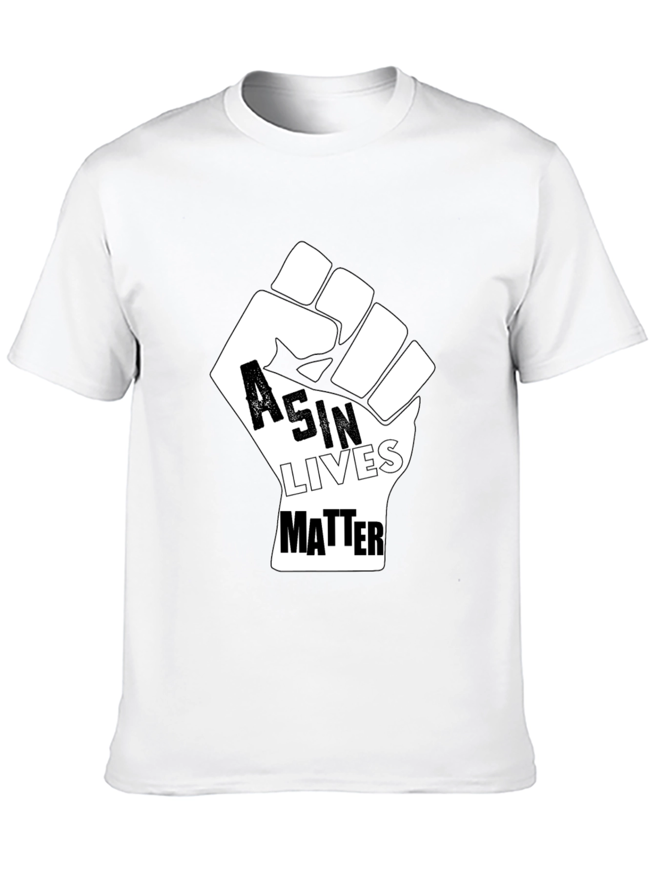Asin Lives Matter Graphic Tee - Activism Shirt
