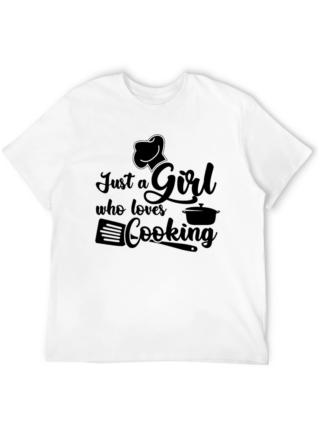 Just a Girl Who Loves Cooking T-Shirt