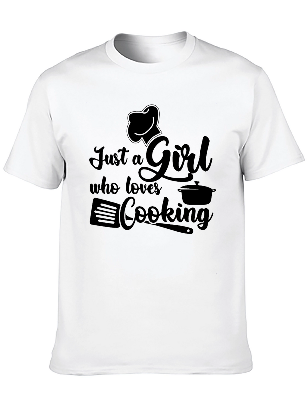 Just a Girl Who Loves Cooking T-Shirt