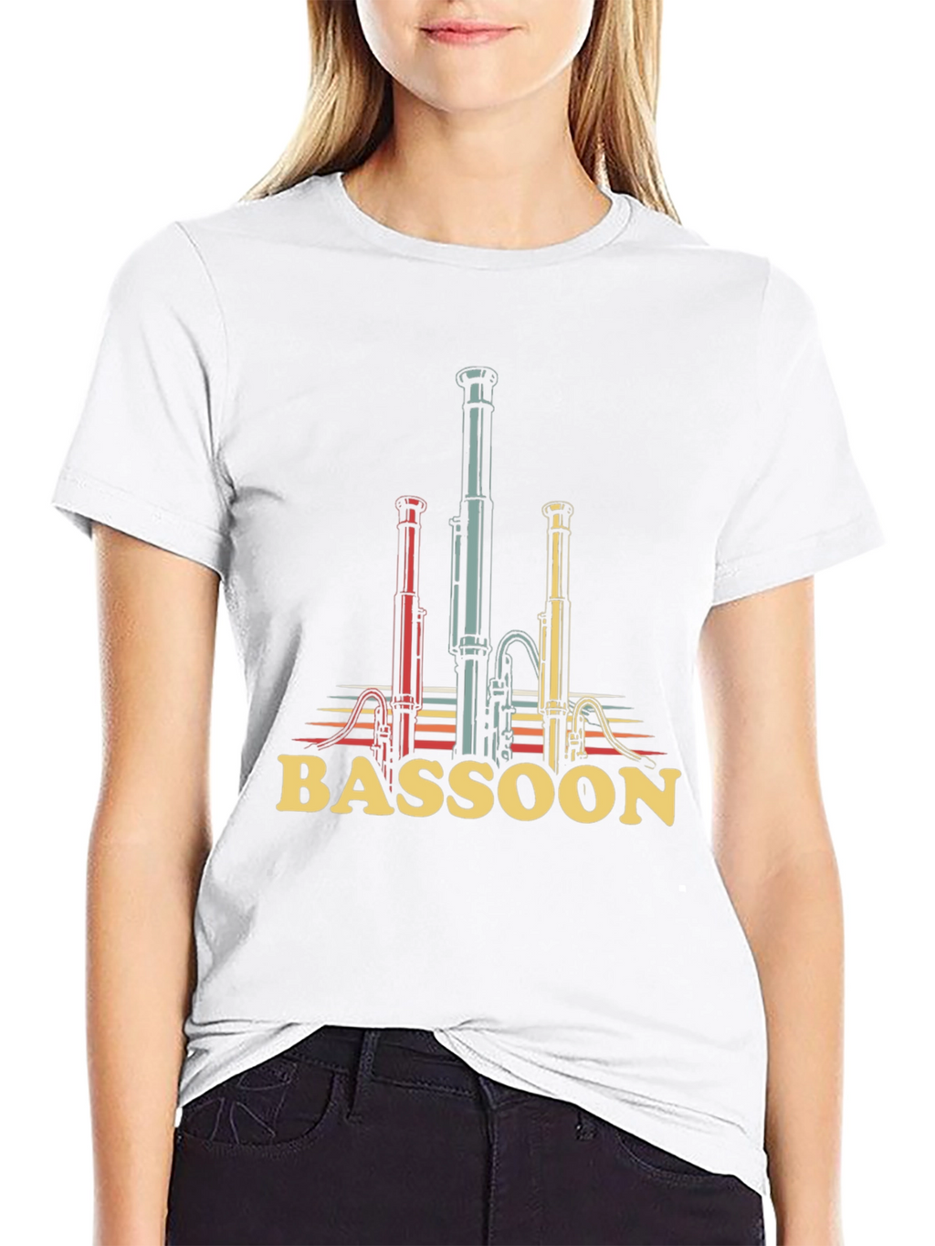 Bassoon Graphic Tee - Musicians T-Shirt