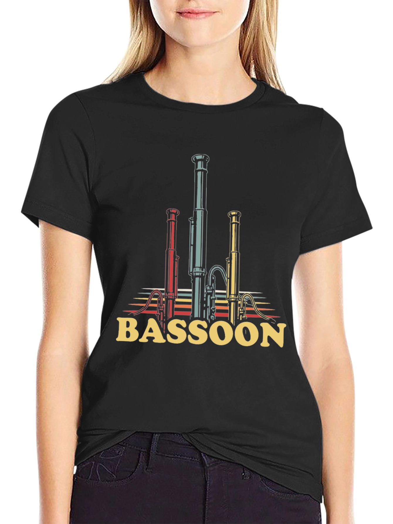 Bassoon Graphic Tee - Musicians T-Shirt