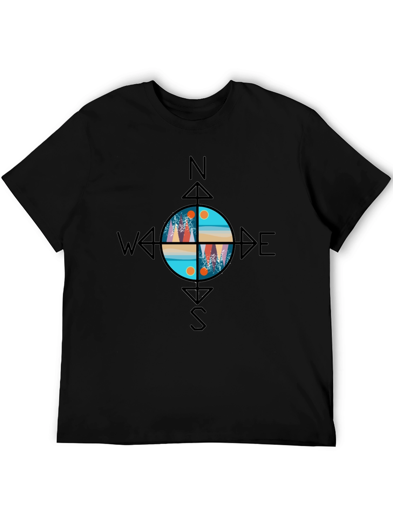 Compass Graphic Tee - Adventure Awaits