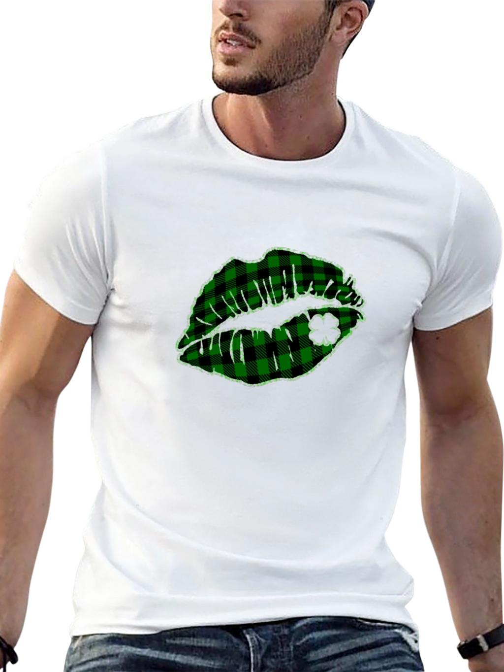 Lucky Lips Graphic Tee - St. Patricks Day