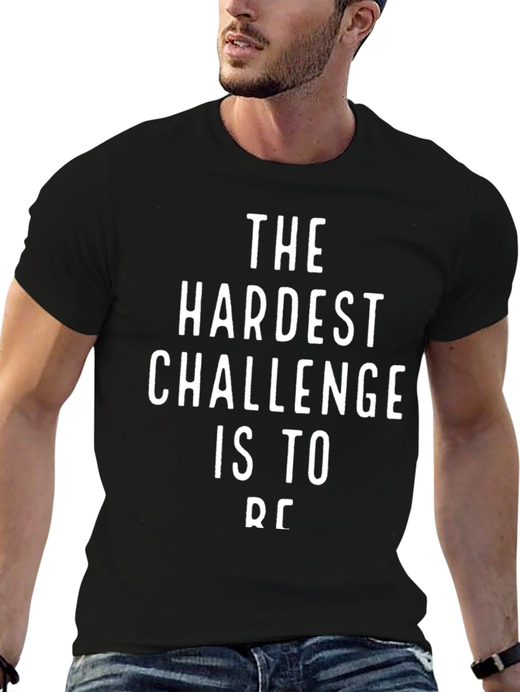 The Hardest Challenge Graphic T-Shirt