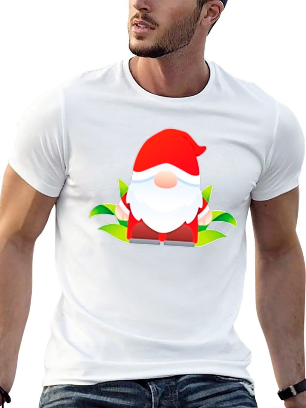 Gnome Graphic Black T-Shirt