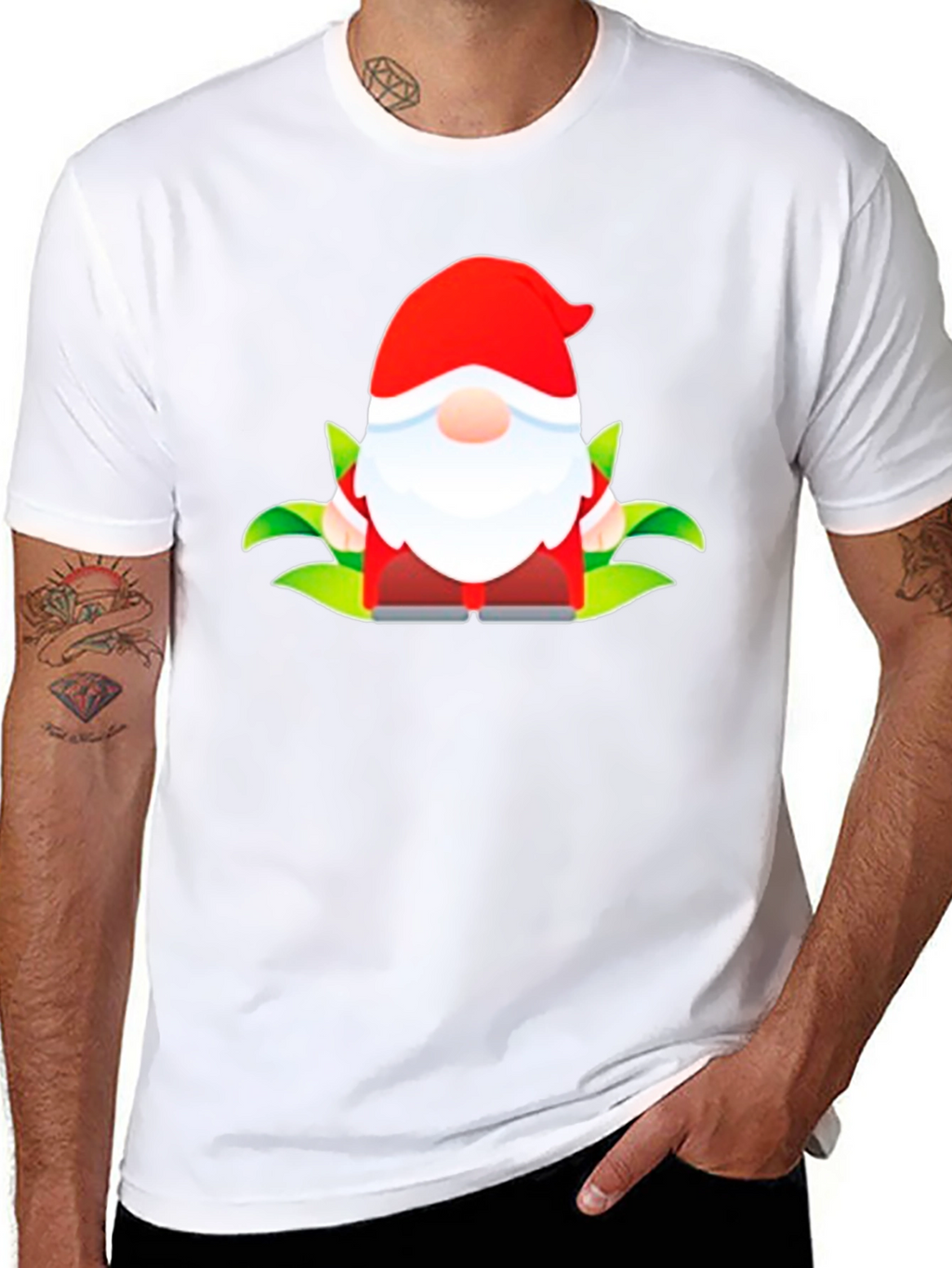 Gnome Graphic Black T-Shirt