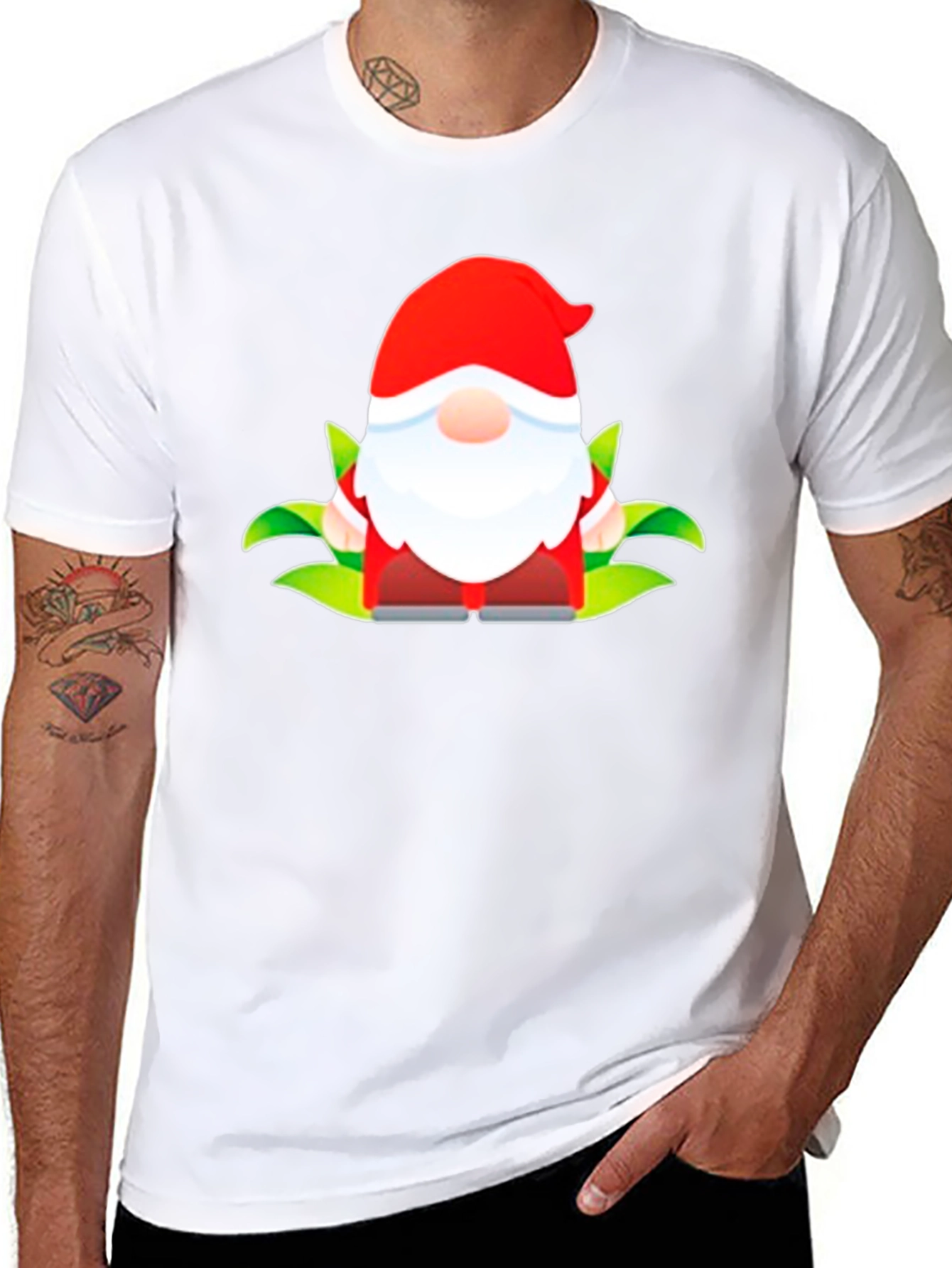 Gnome Graphic Black T-Shirt