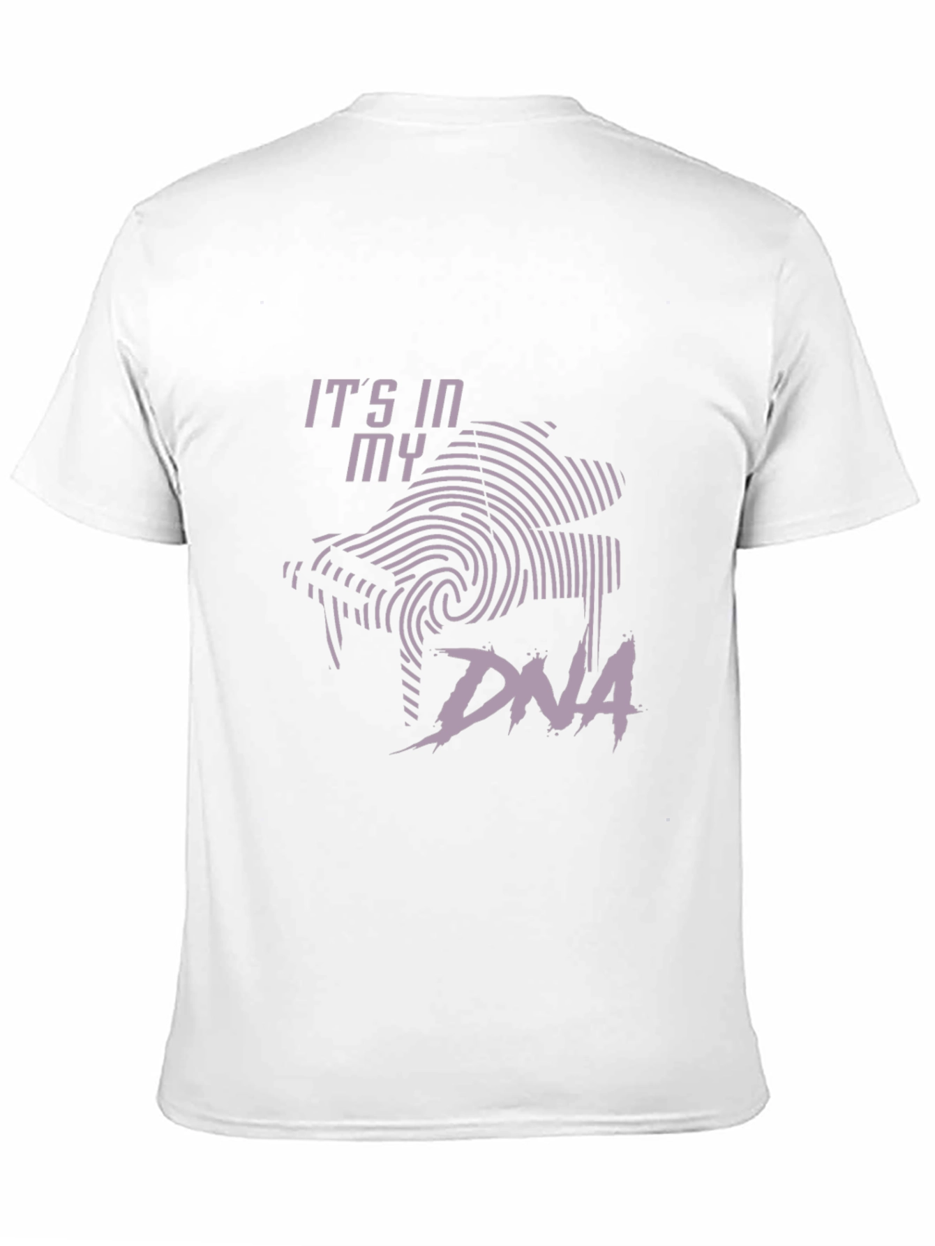 Piano DNA T-Shirt - Musical Fingerprint Tee