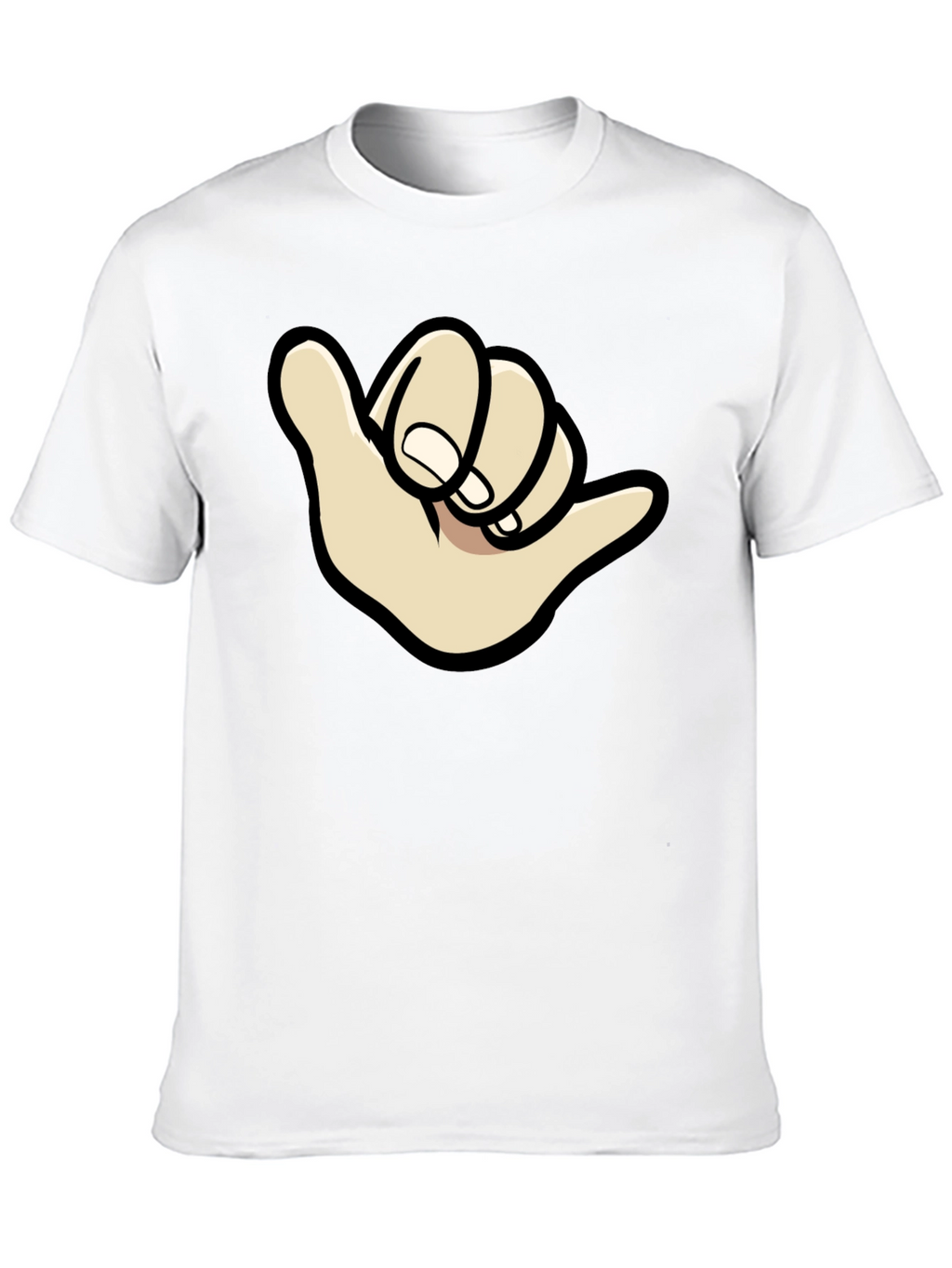 Shaka Sign Graphic Tee - Hang Loose