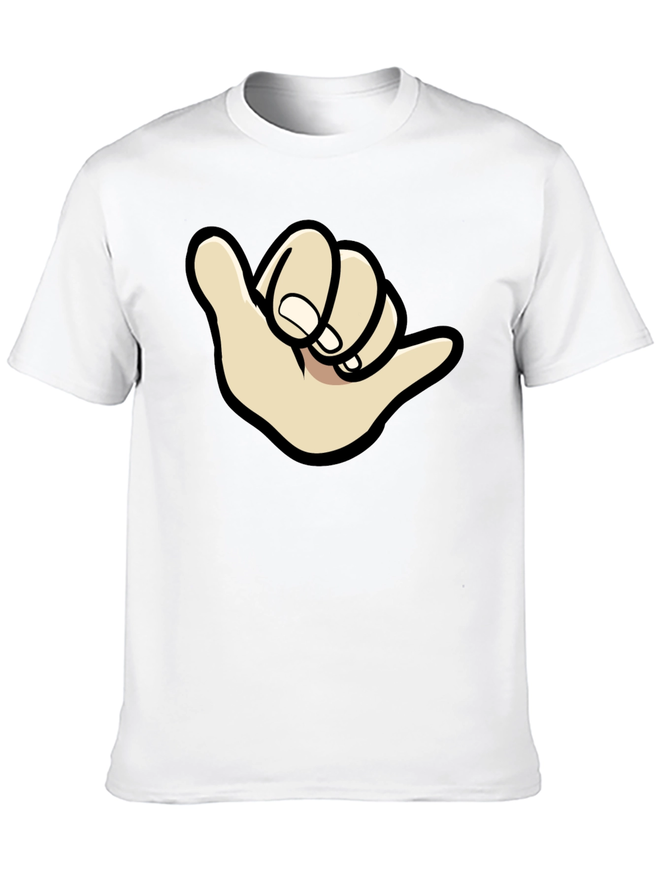 Shaka Sign Graphic Tee - Hang Loose