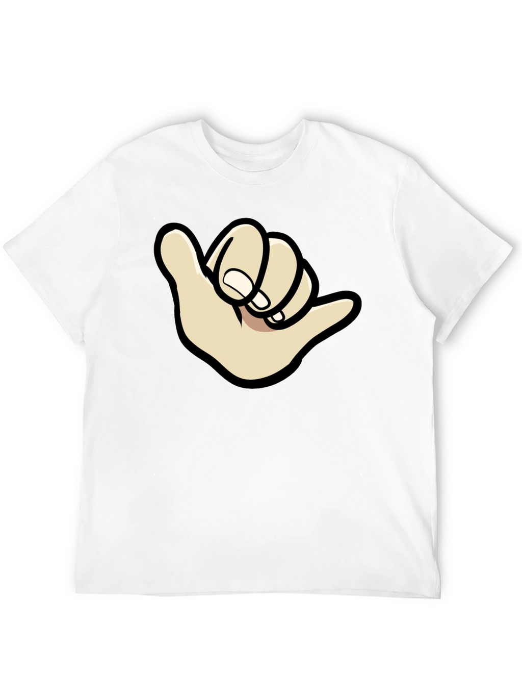 Shaka Sign Graphic Tee - Hang Loose