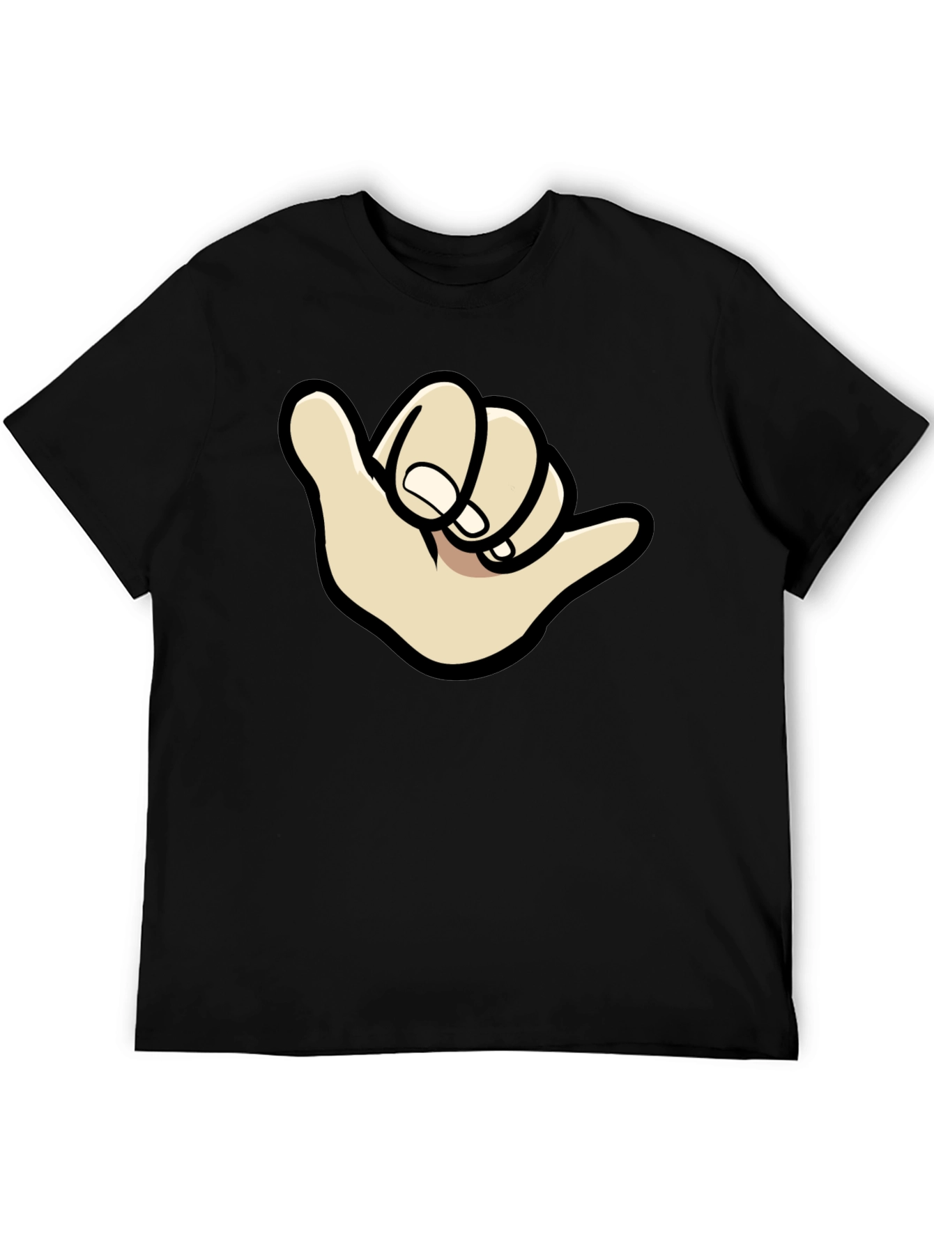 Shaka Sign Graphic Tee - Hang Loose