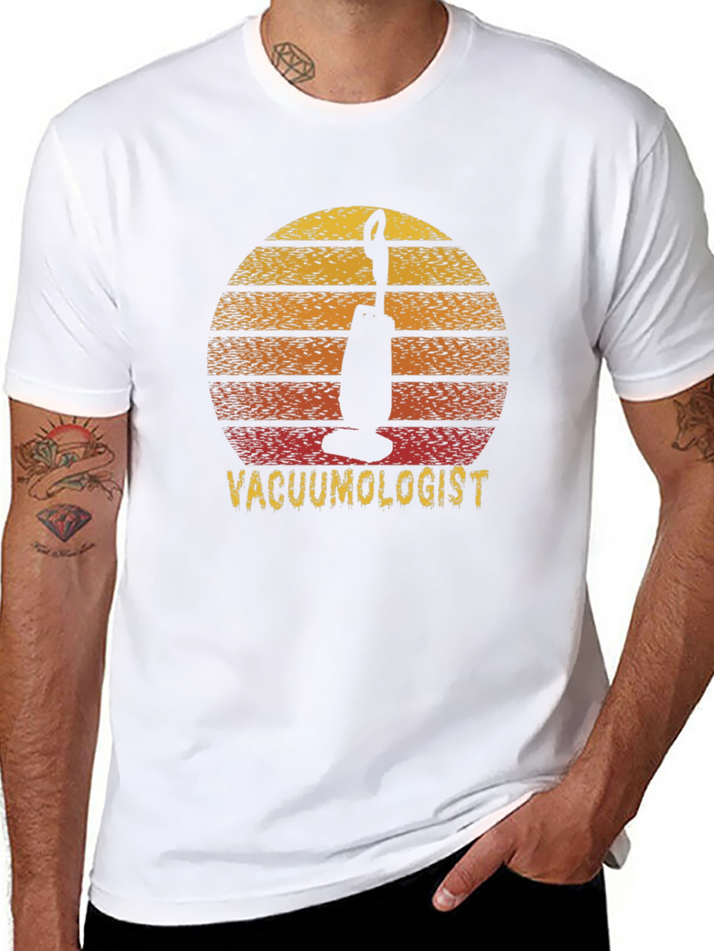 Vacuumologist T-Shirt - Cleaning Expert Tee