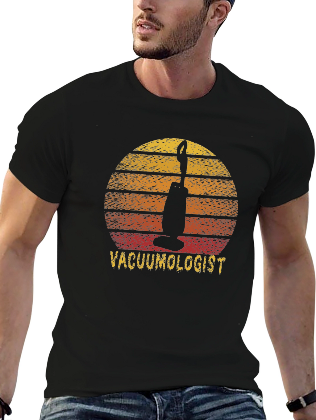 Vacuumologist T-Shirt - Cleaning Expert Tee