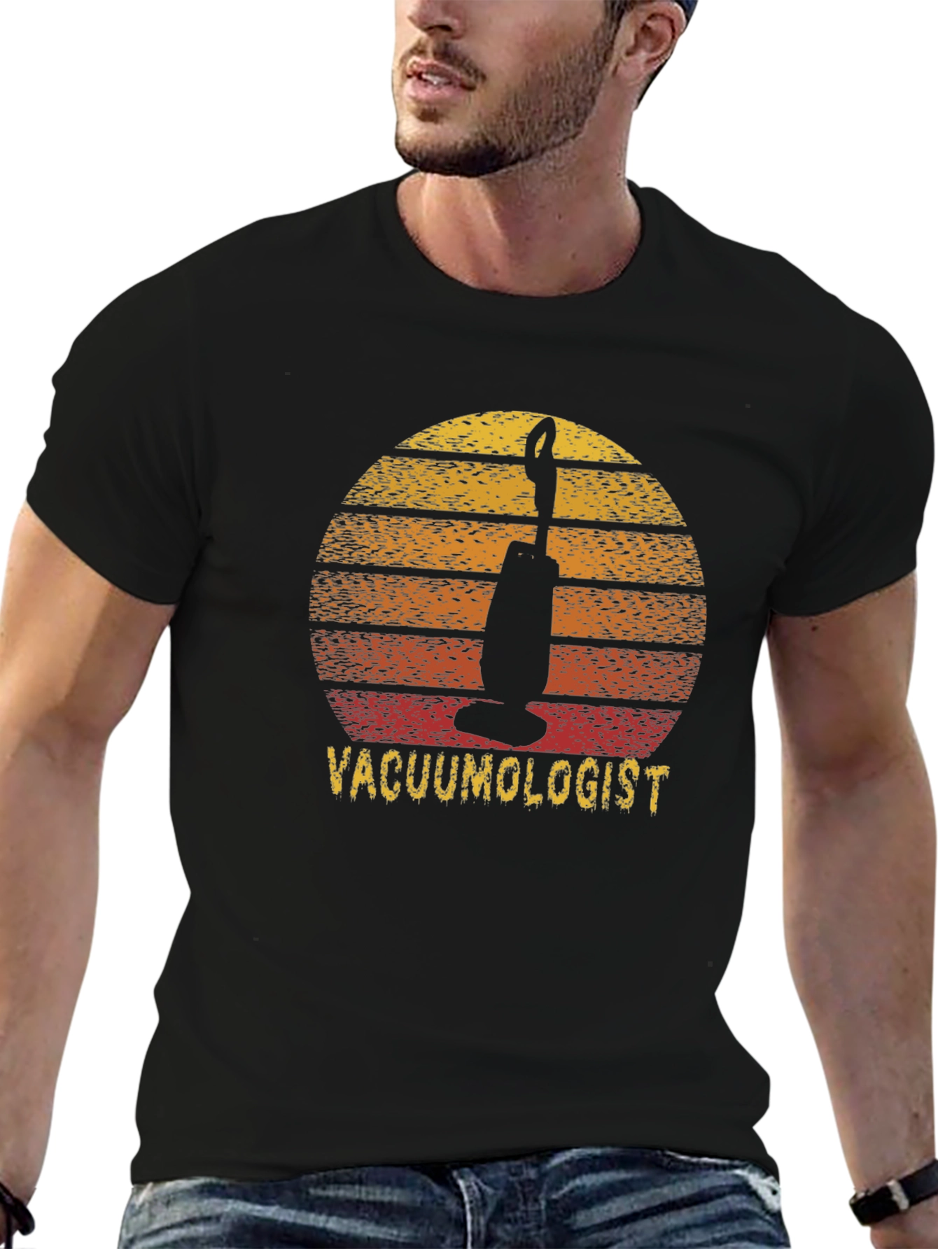 Vacuumologist T-Shirt - Cleaning Expert Tee
