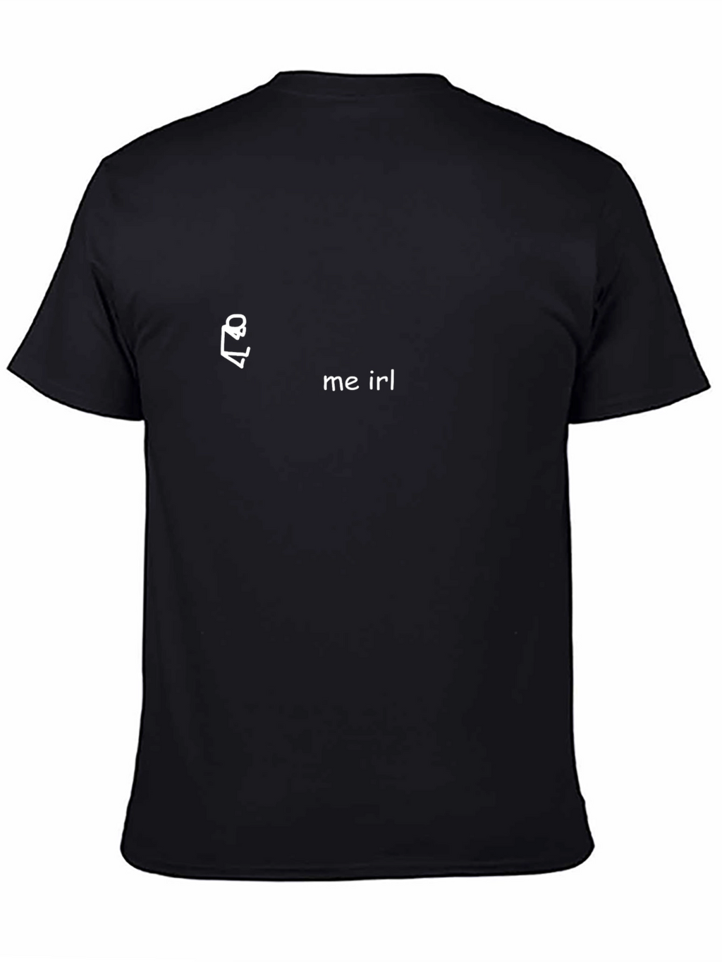 Me Irl Black Graphic T-Shirt - Trendy Casual Wear