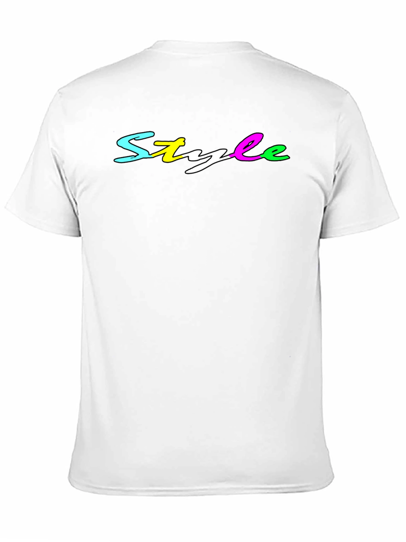 Stylish Mens Black T-Shirt - Style Graphic Tee