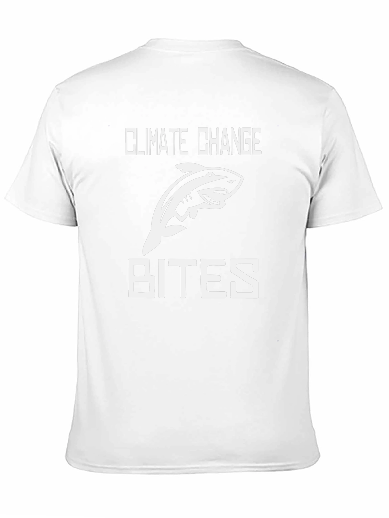 Climate Change Bites Shark Graphic Tee