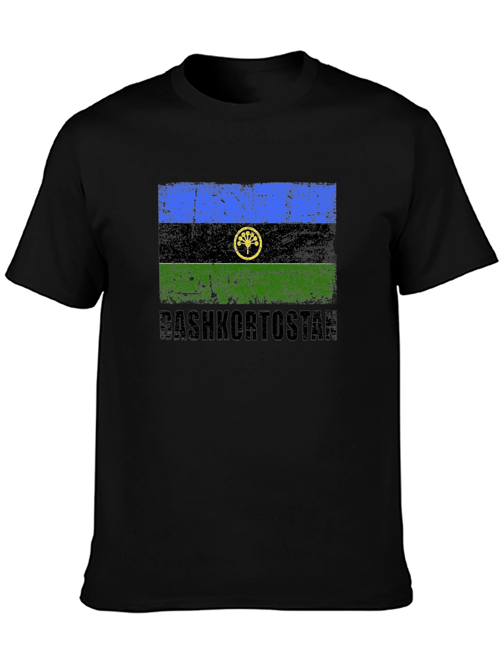 Bashkortostan Flag T-Shirt - Distressed Design