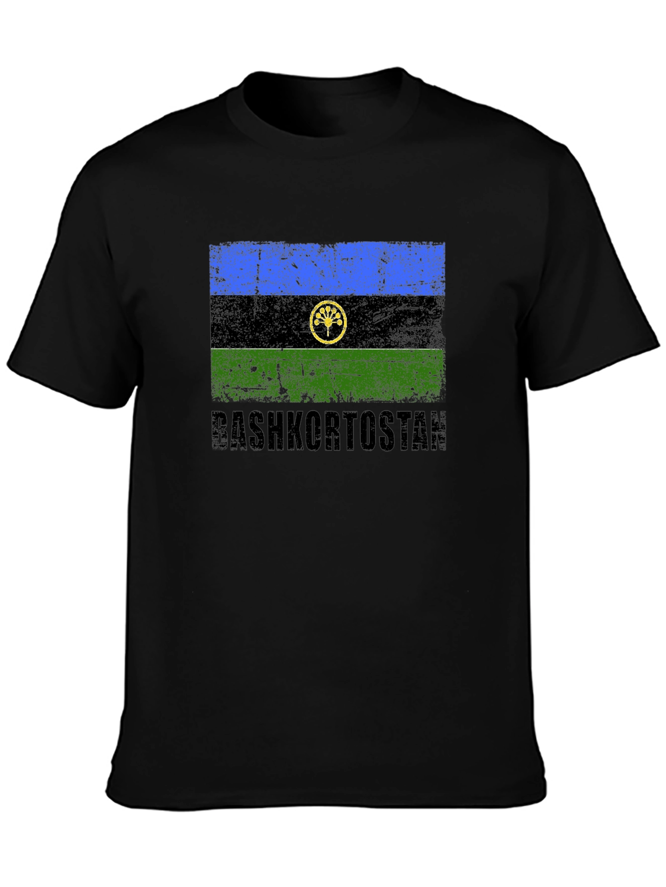 Bashkortostan Flag T-Shirt - Distressed Design