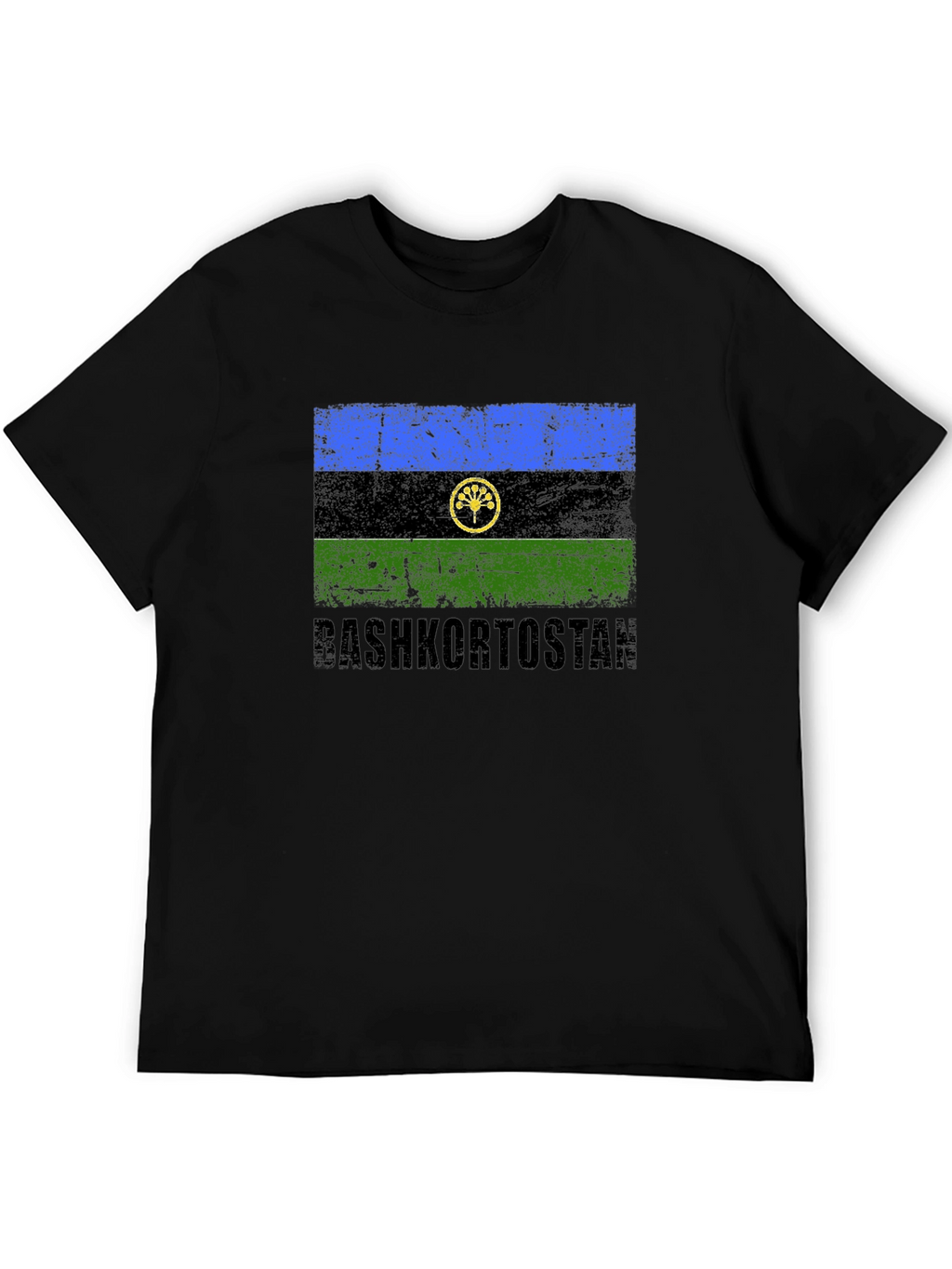 Bashkortostan Flag T-Shirt - Distressed Design