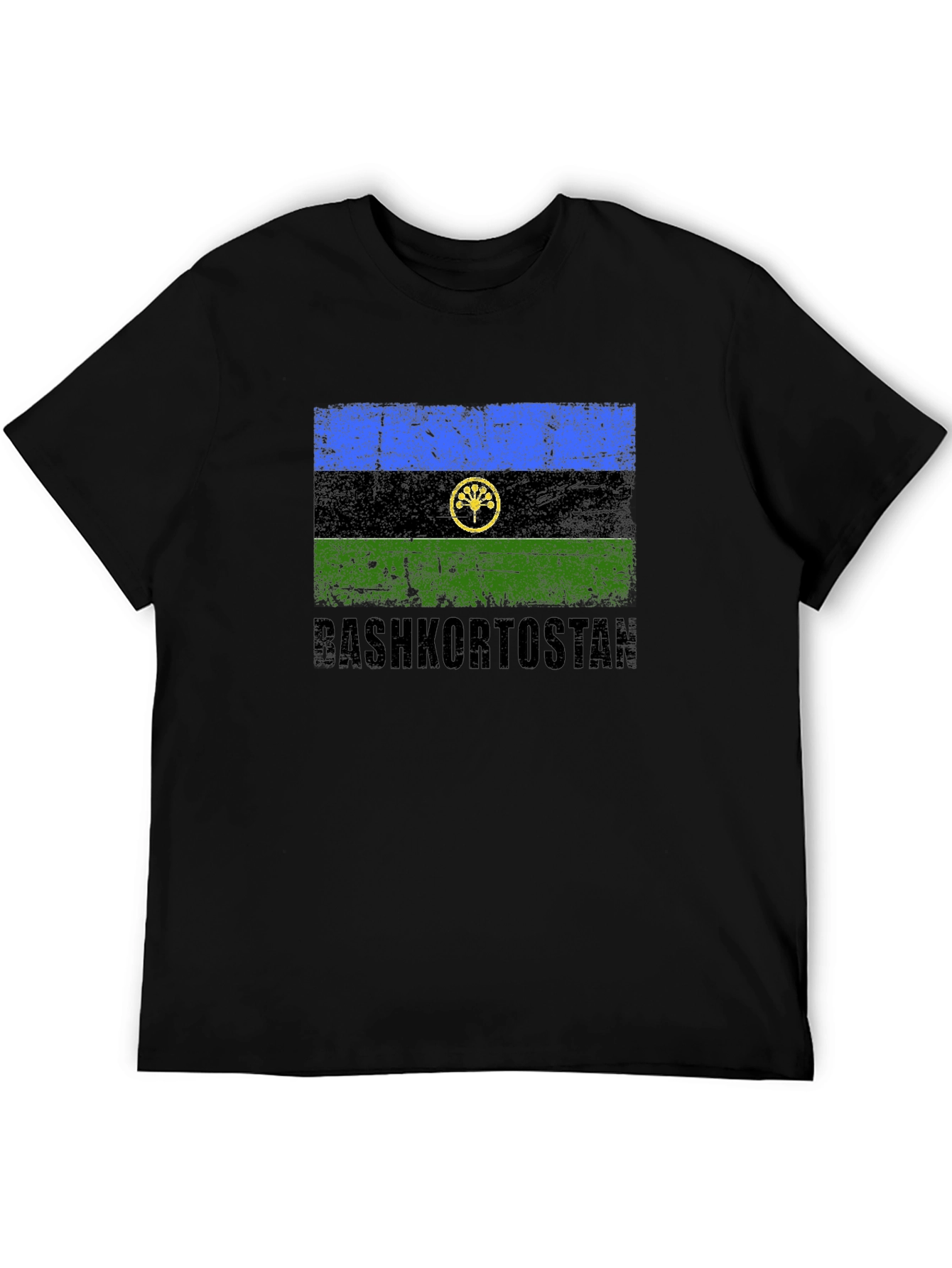 Bashkortostan Flag T-Shirt - Distressed Design