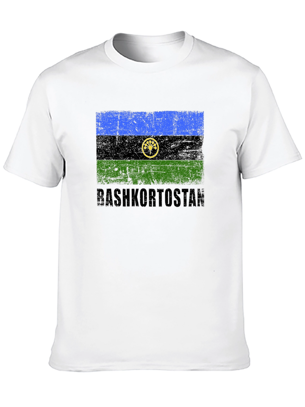 Bashkortostan Flag T-Shirt - Distressed Design