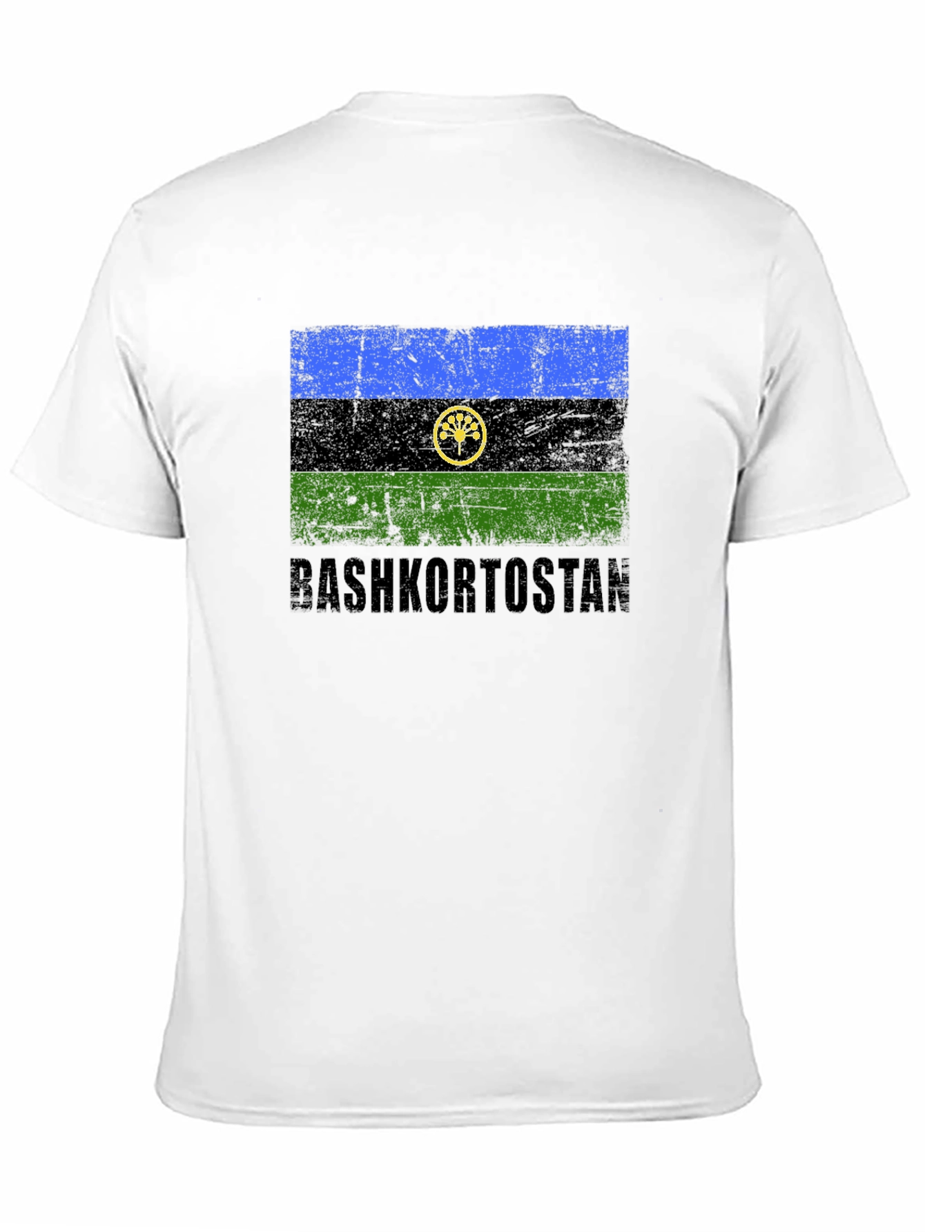 Bashkortostan Flag T-Shirt - Distressed Design