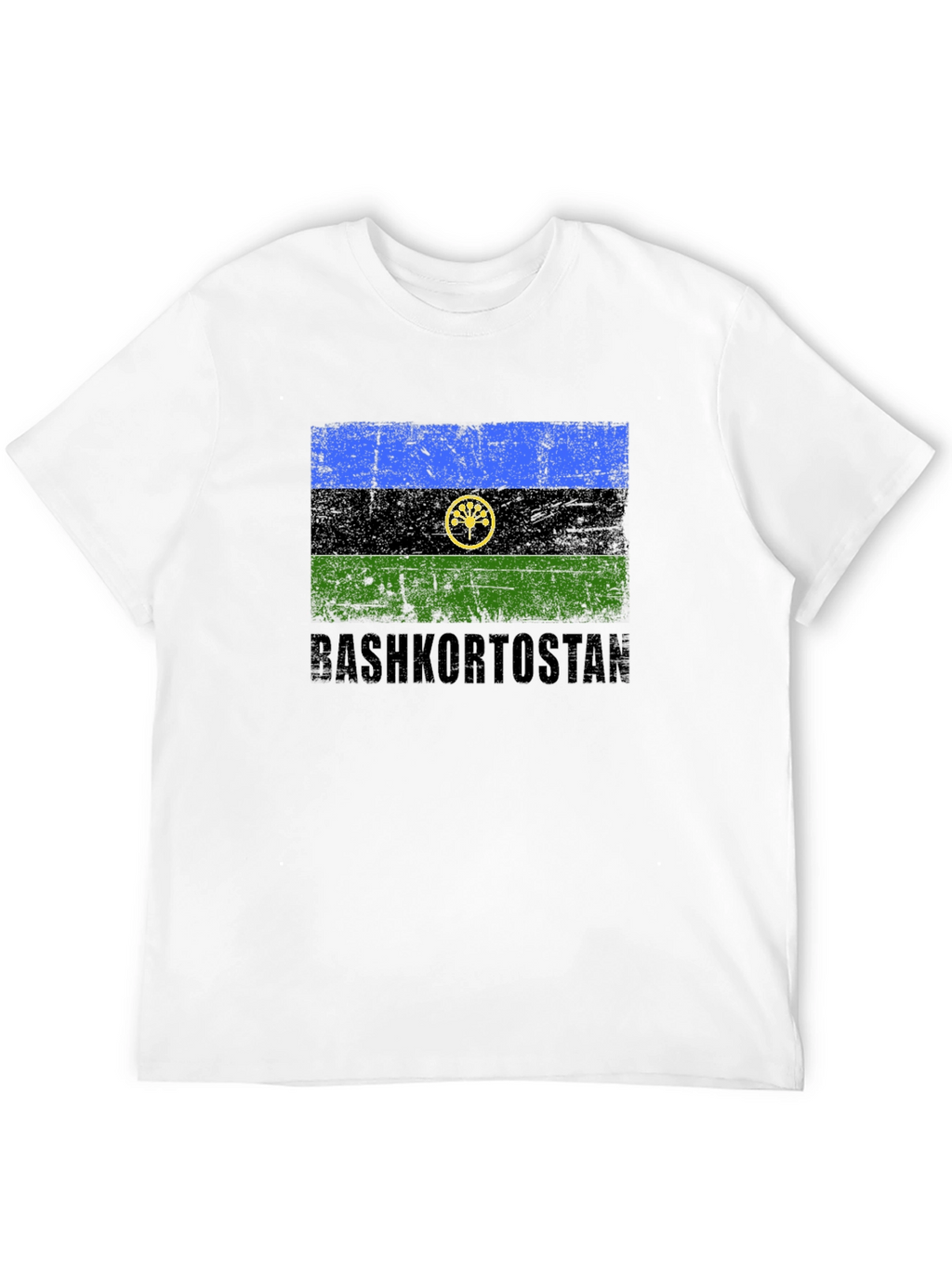 Bashkortostan Flag T-Shirt - Distressed Design