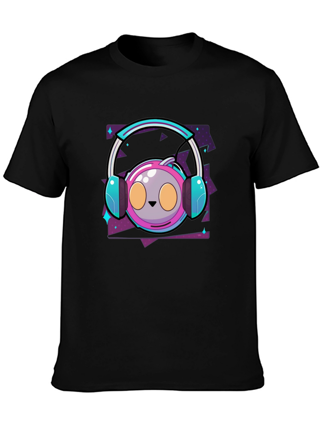 Cartoon Gamer Headset T-Shirt