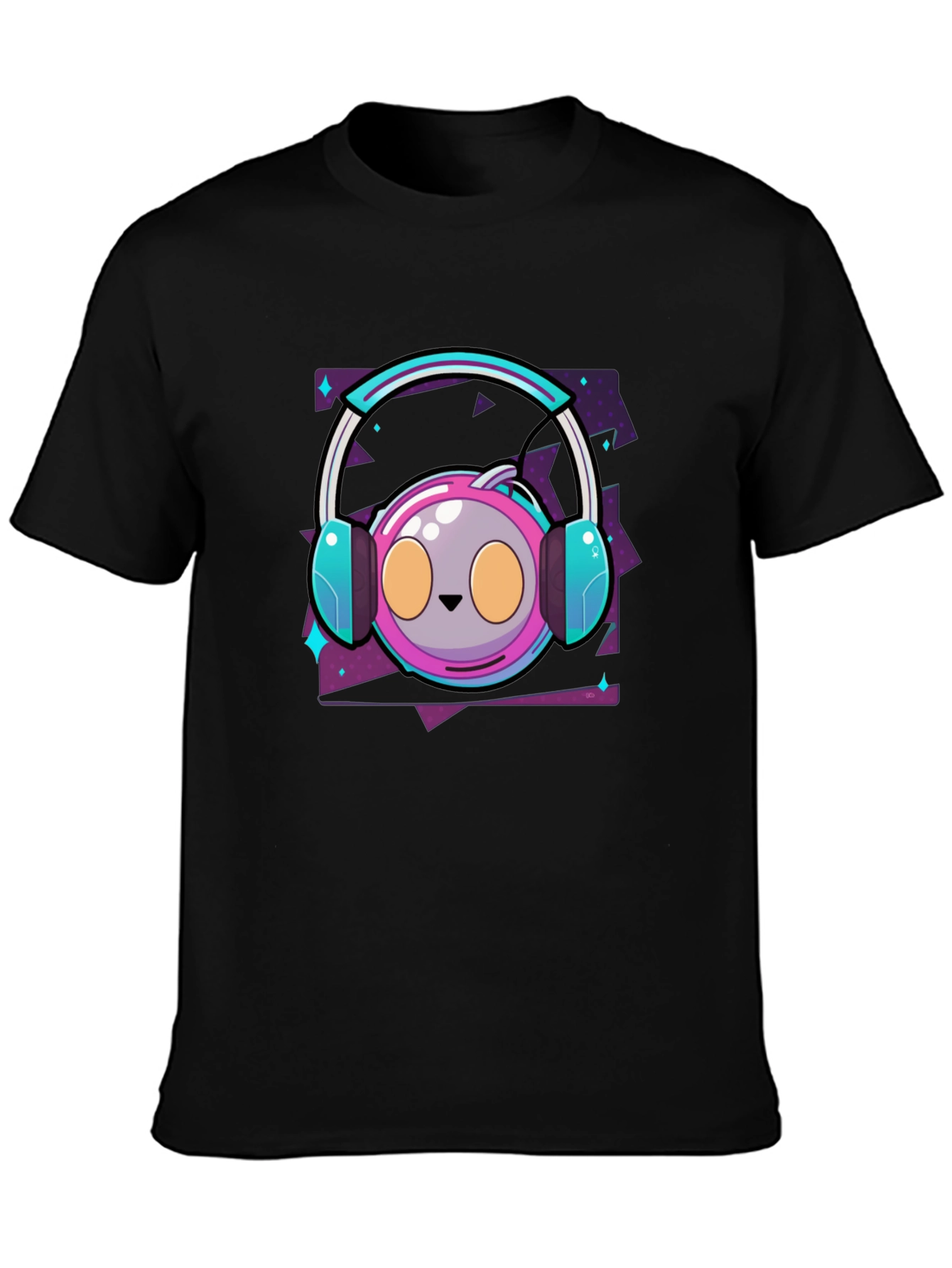 Cartoon Gamer Headset T-Shirt