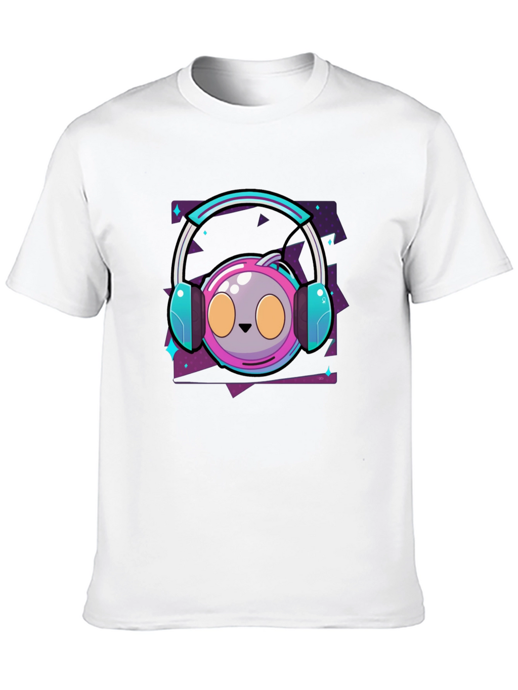 Cartoon Gamer Headset T-Shirt