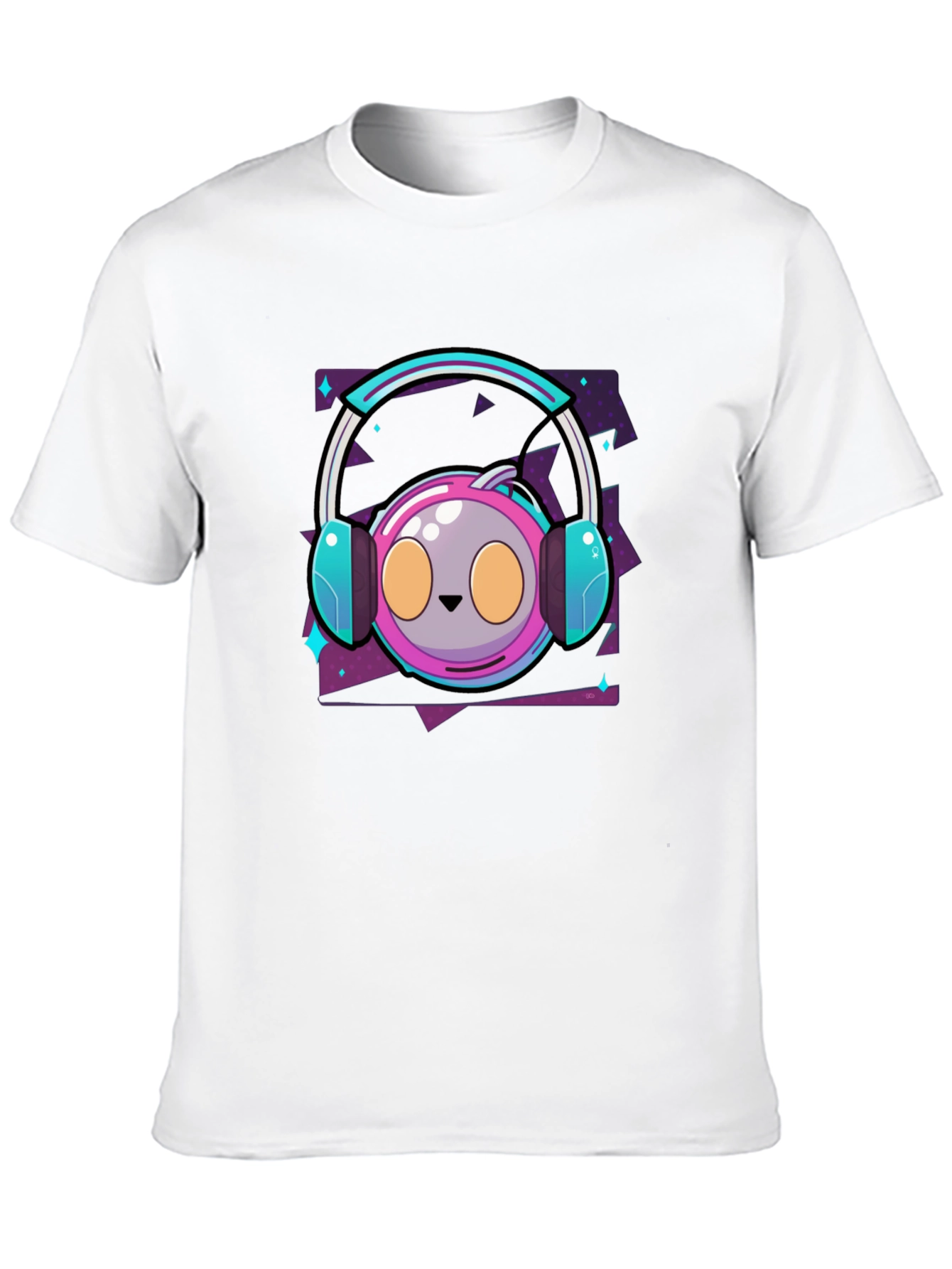Cartoon Gamer Headset T-Shirt