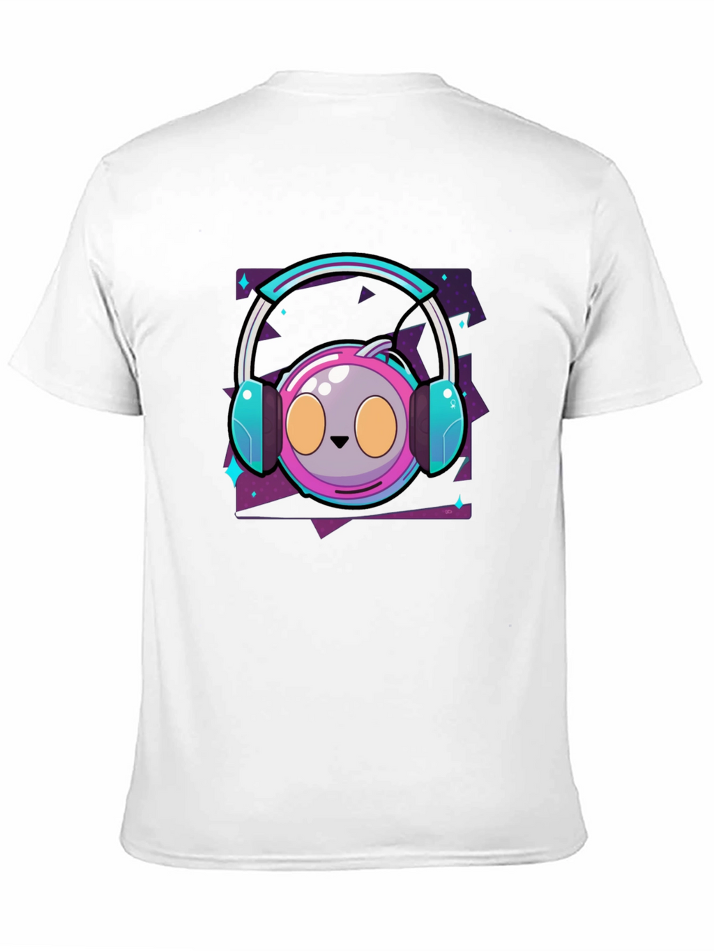 Cartoon Gamer Headset T-Shirt
