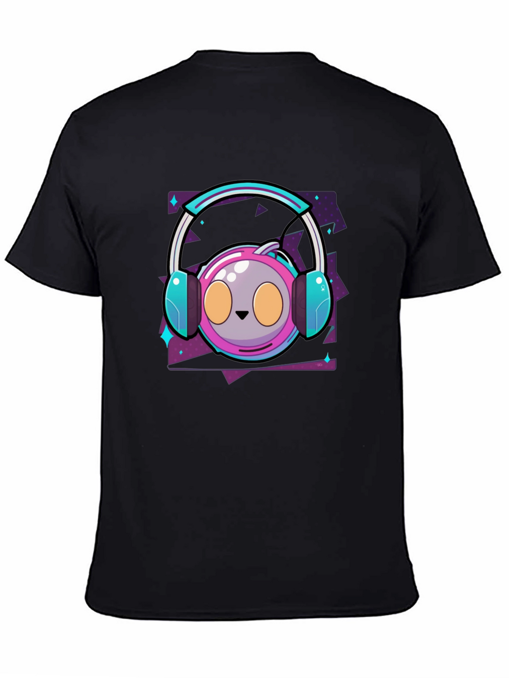 Cartoon Gamer Headset T-Shirt
