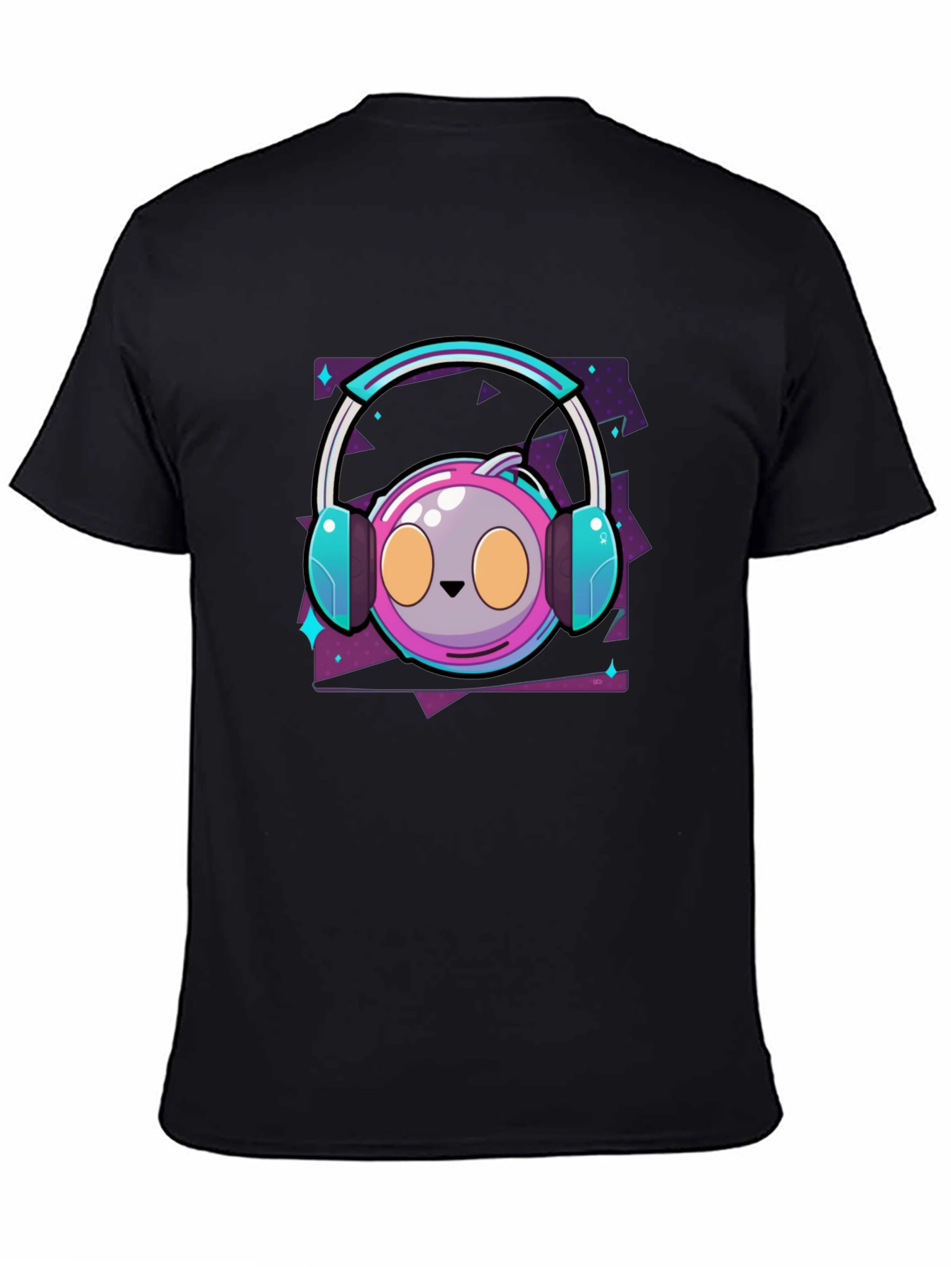 Cartoon Gamer Headset T-Shirt