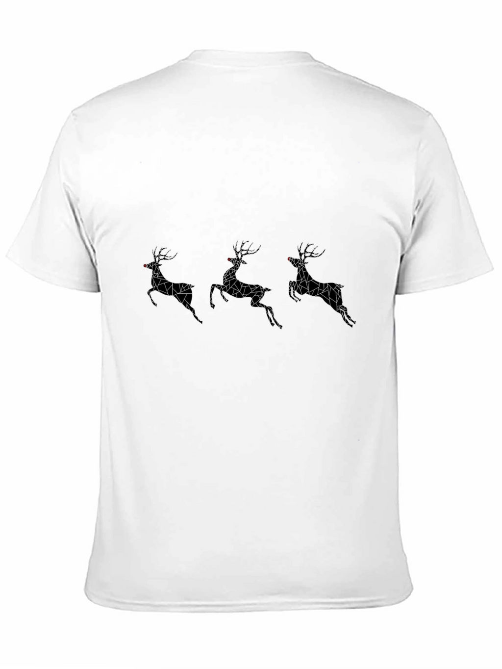 Geometric Reindeer Graphic Tee