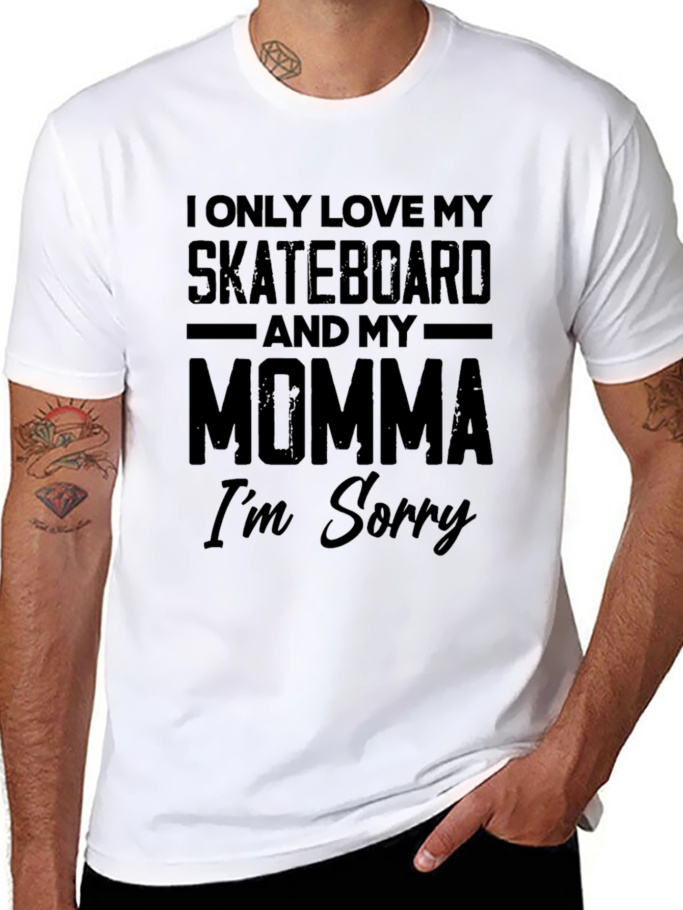 Skateboard Momma Graphic Tee