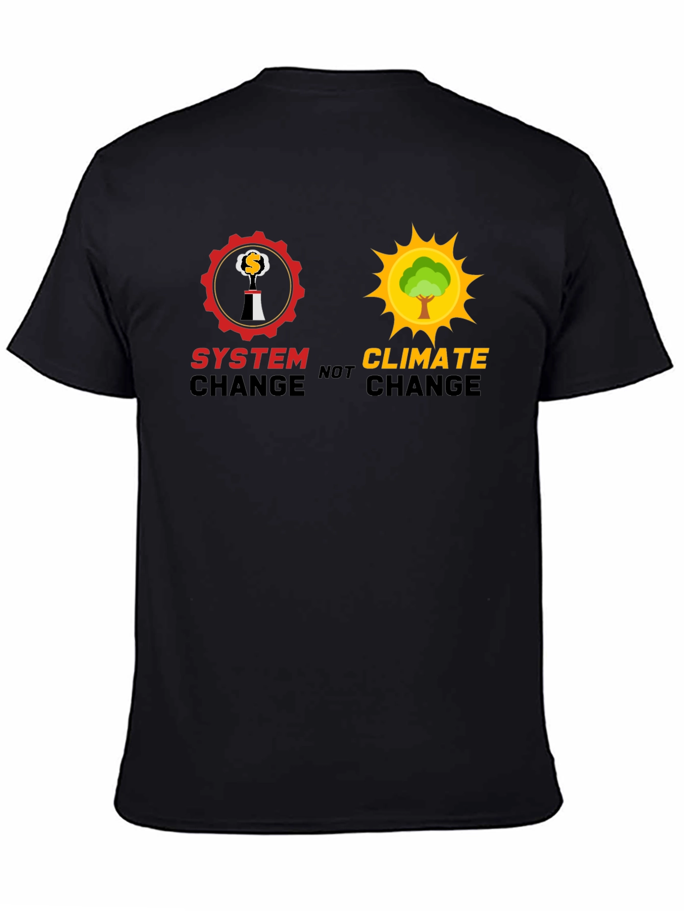 System Change Not Climate Change Graphic Tee