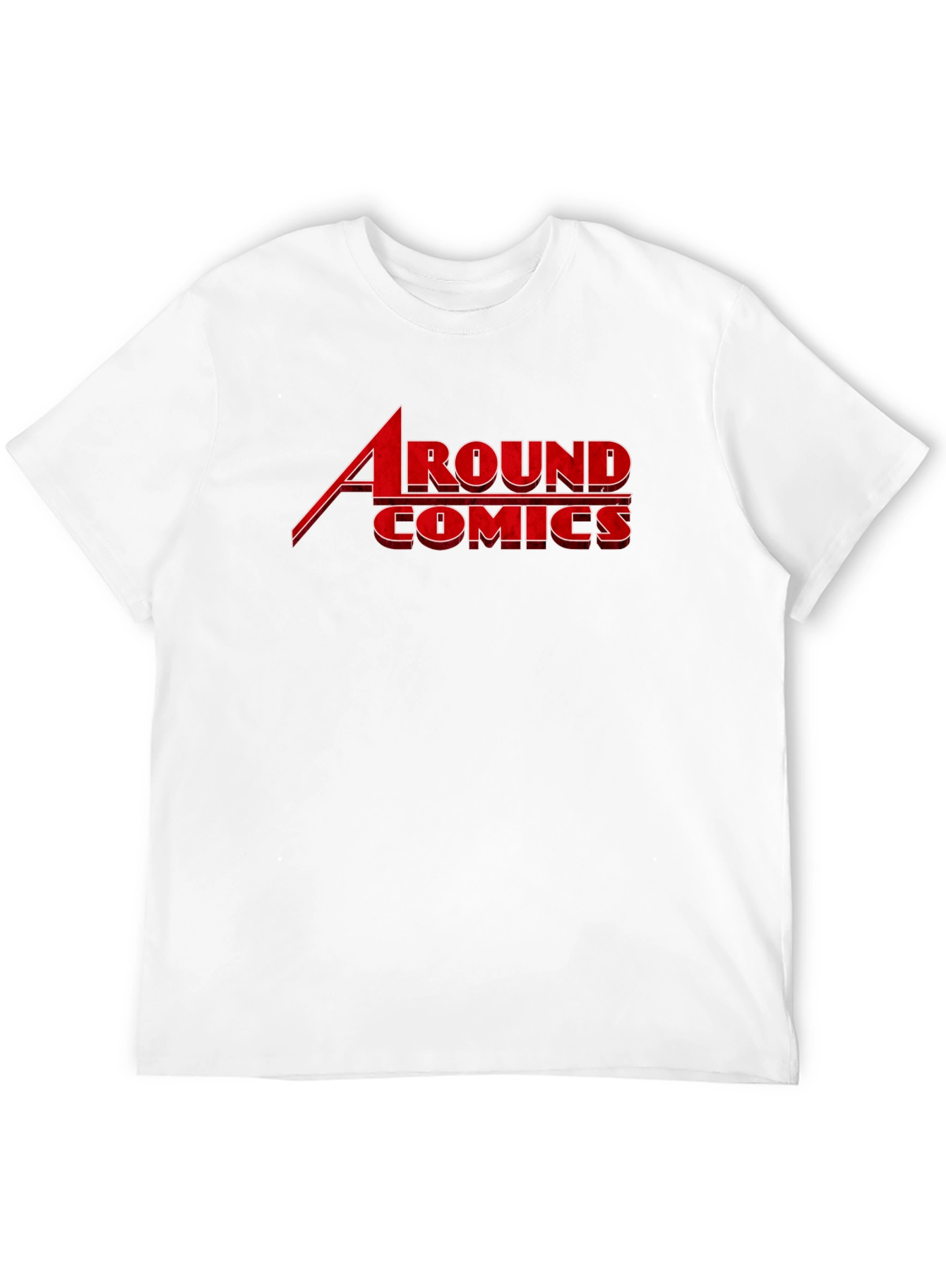 Around Comics Black Graphic T-Shirt