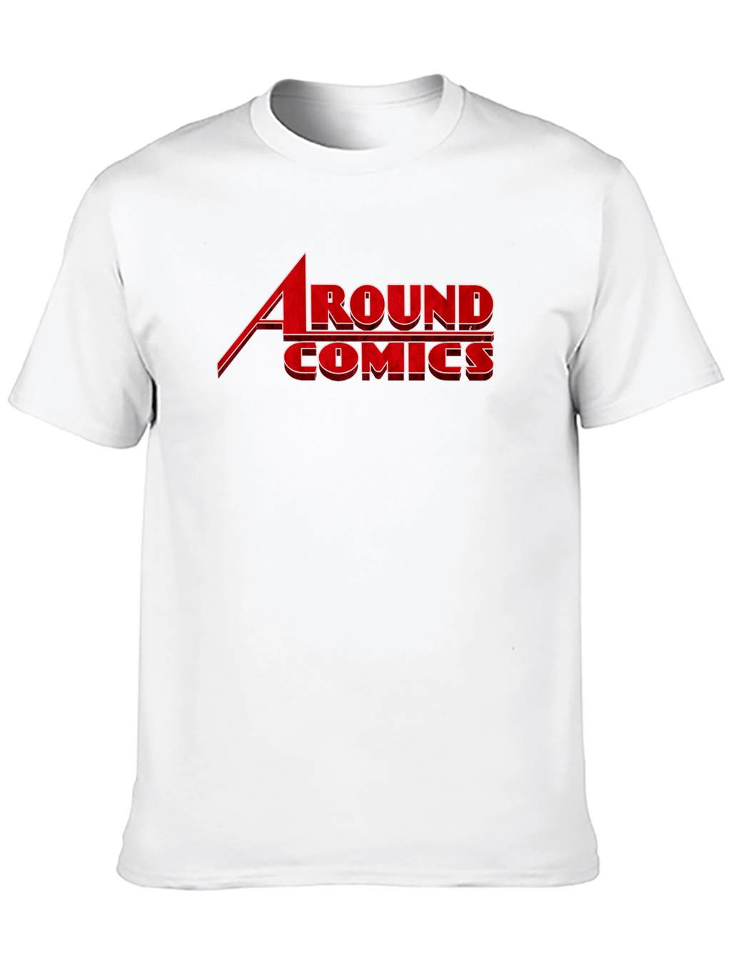 Around Comics Black Graphic T-Shirt
