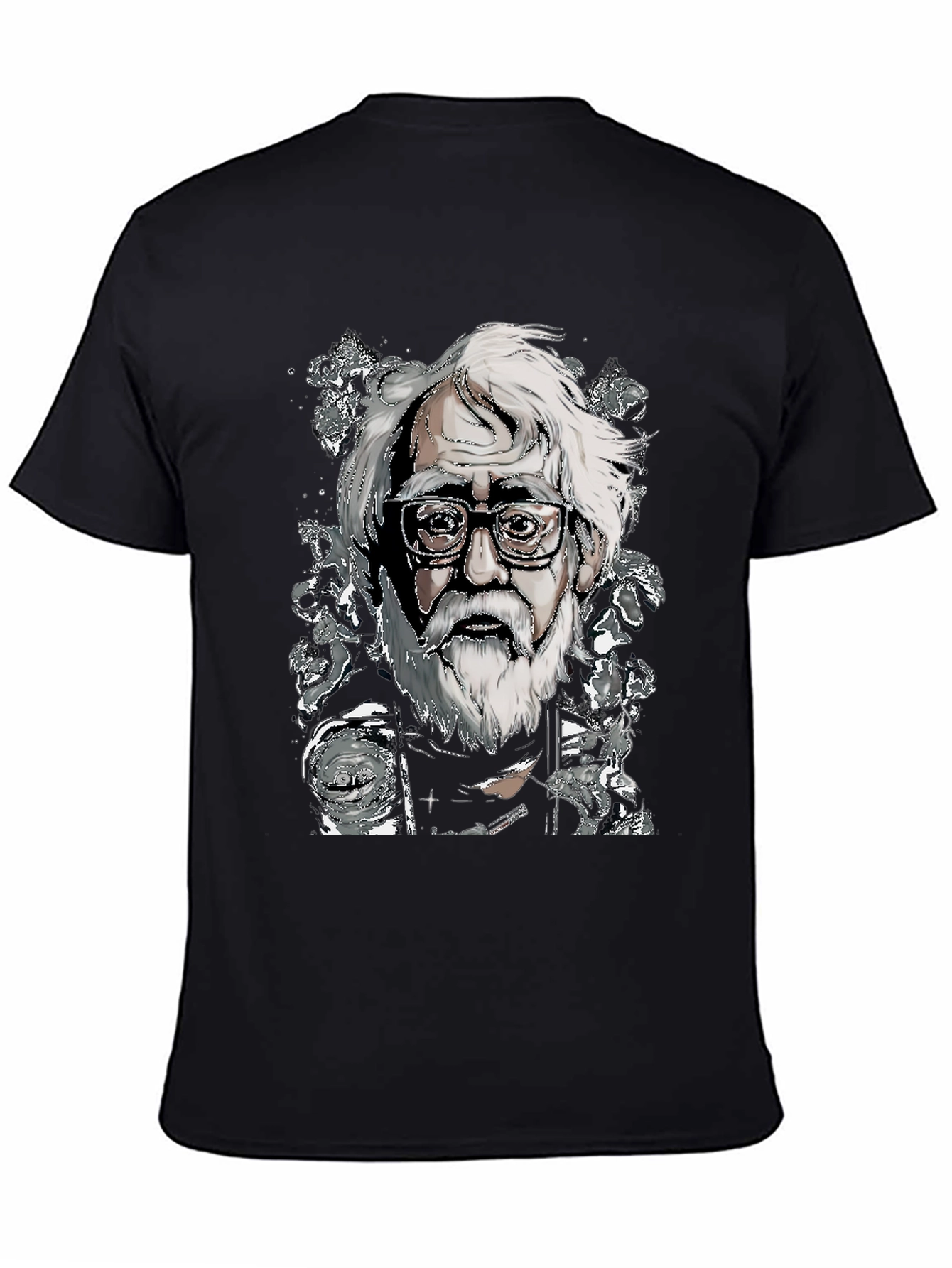 Illustrated Man T-Shirt - Unique Art Tee