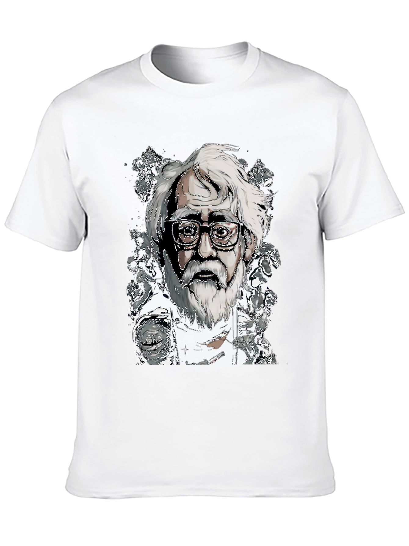 Illustrated Man T-Shirt - Unique Art Tee