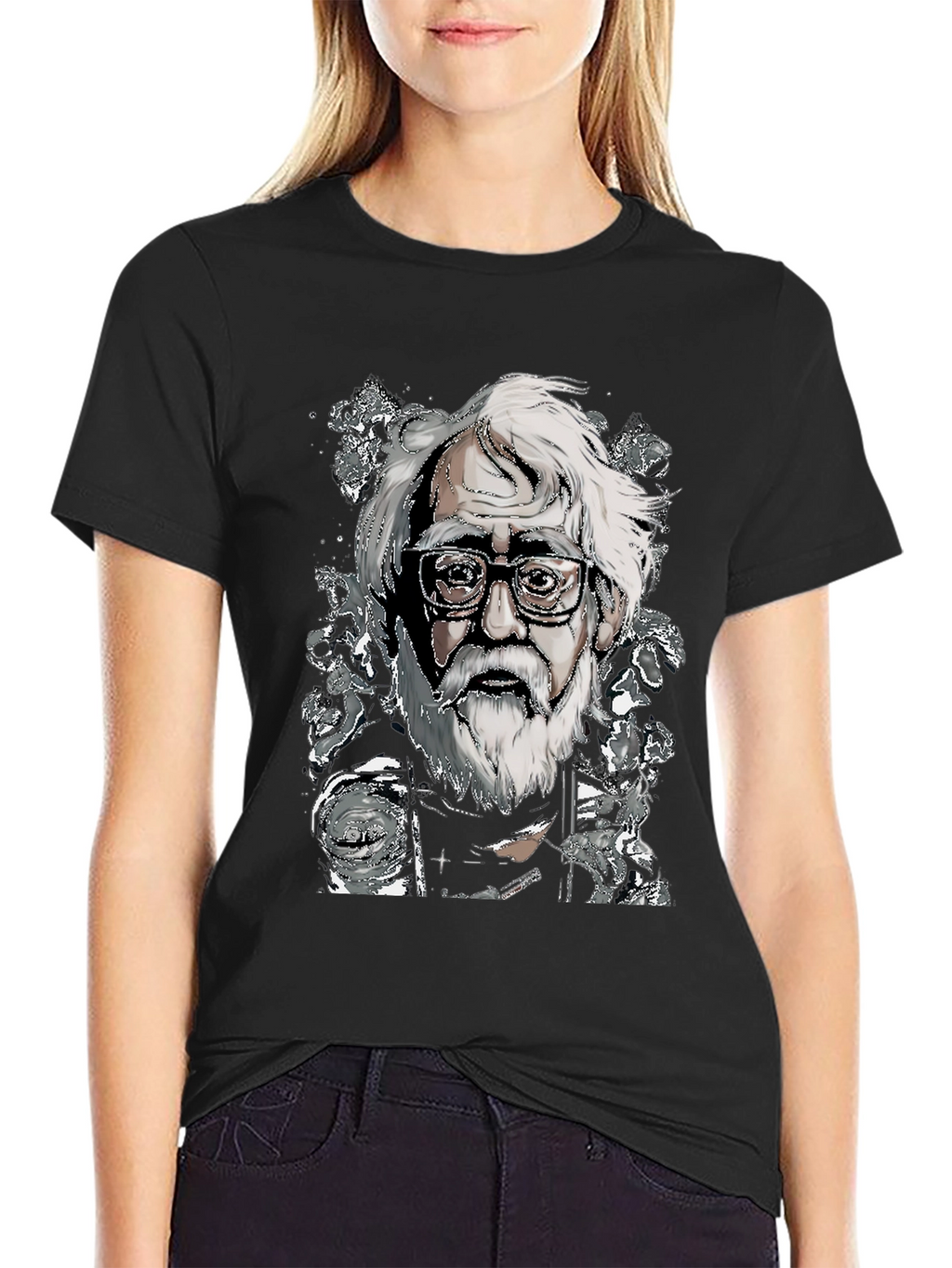 Illustrated Man T-Shirt - Unique Art Tee