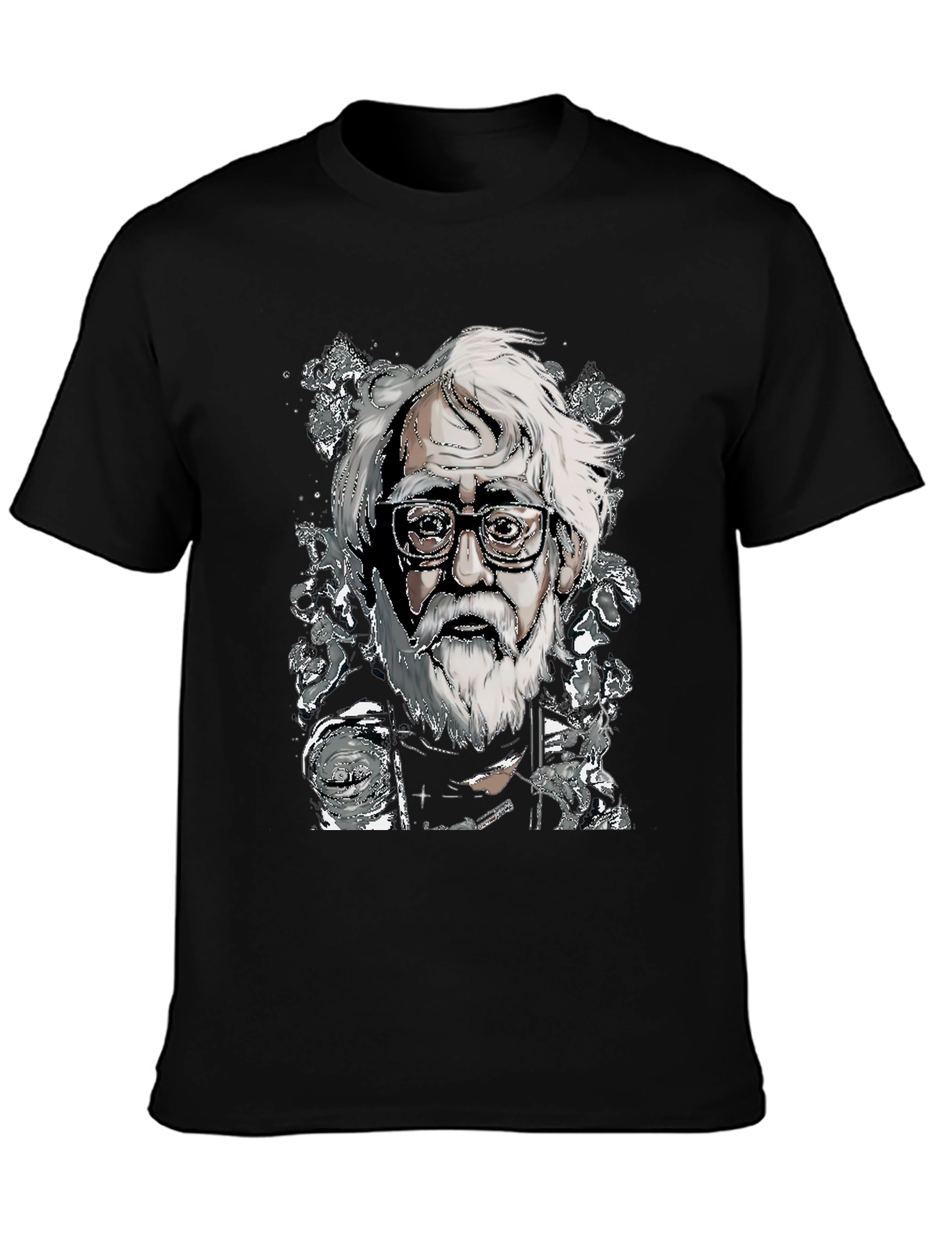 Illustrated Man T-Shirt - Unique Art Tee
