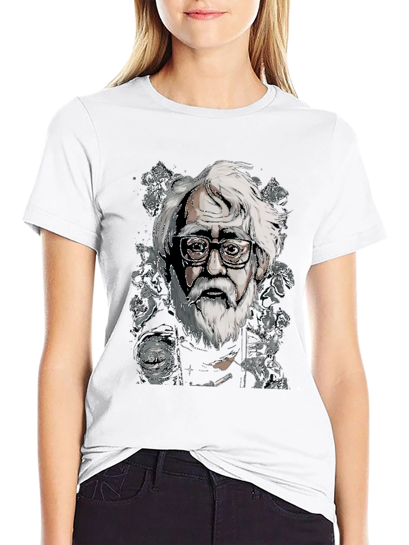 Illustrated Man T-Shirt - Unique Art Tee