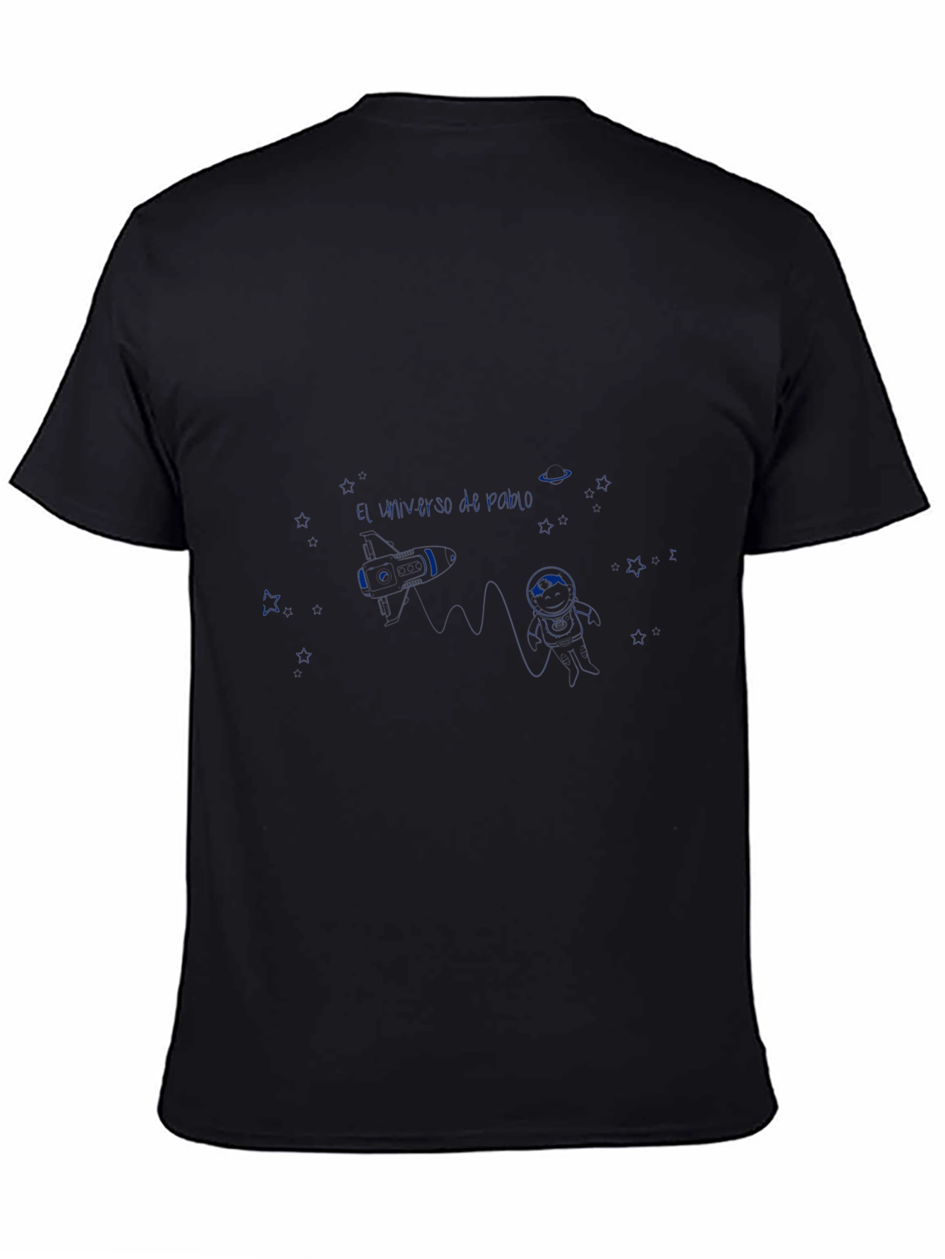 Black Short Sleeve Graphic T-Shirt