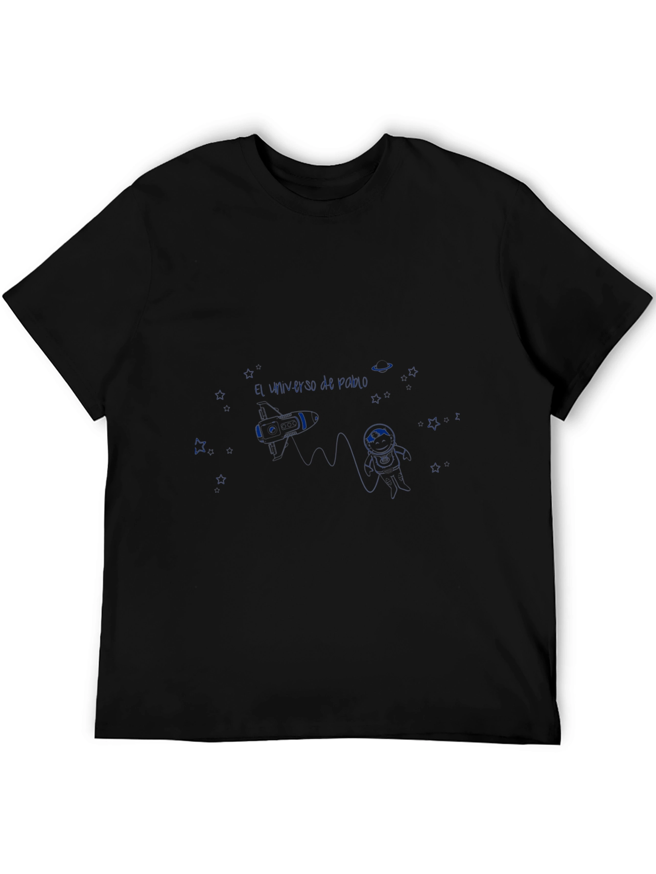 Black Short Sleeve Graphic T-Shirt