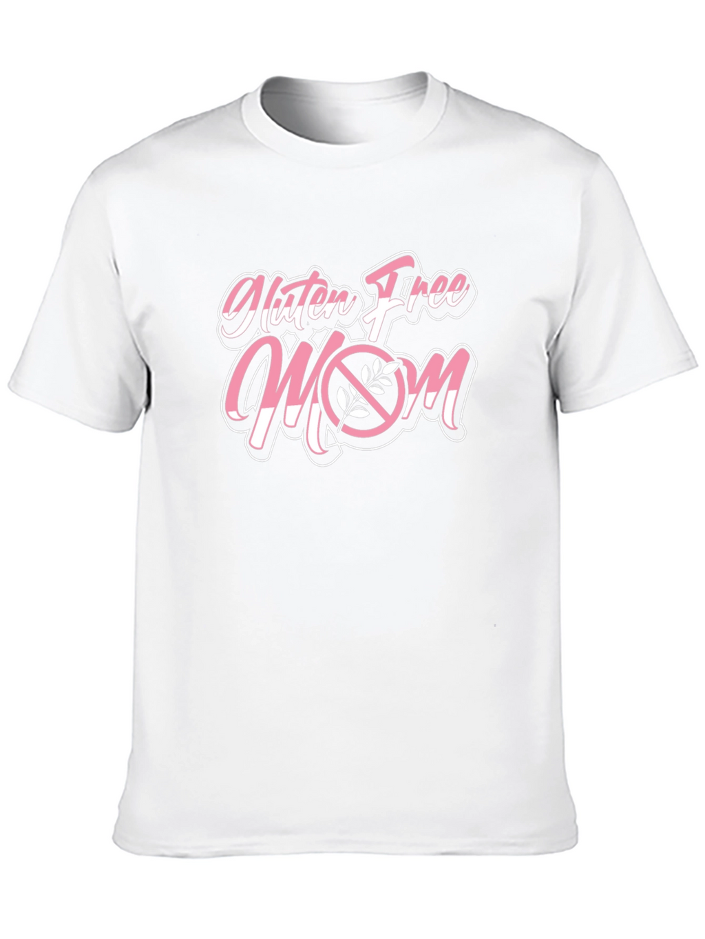 Gluten Free Mom Black Graphic T-Shirt